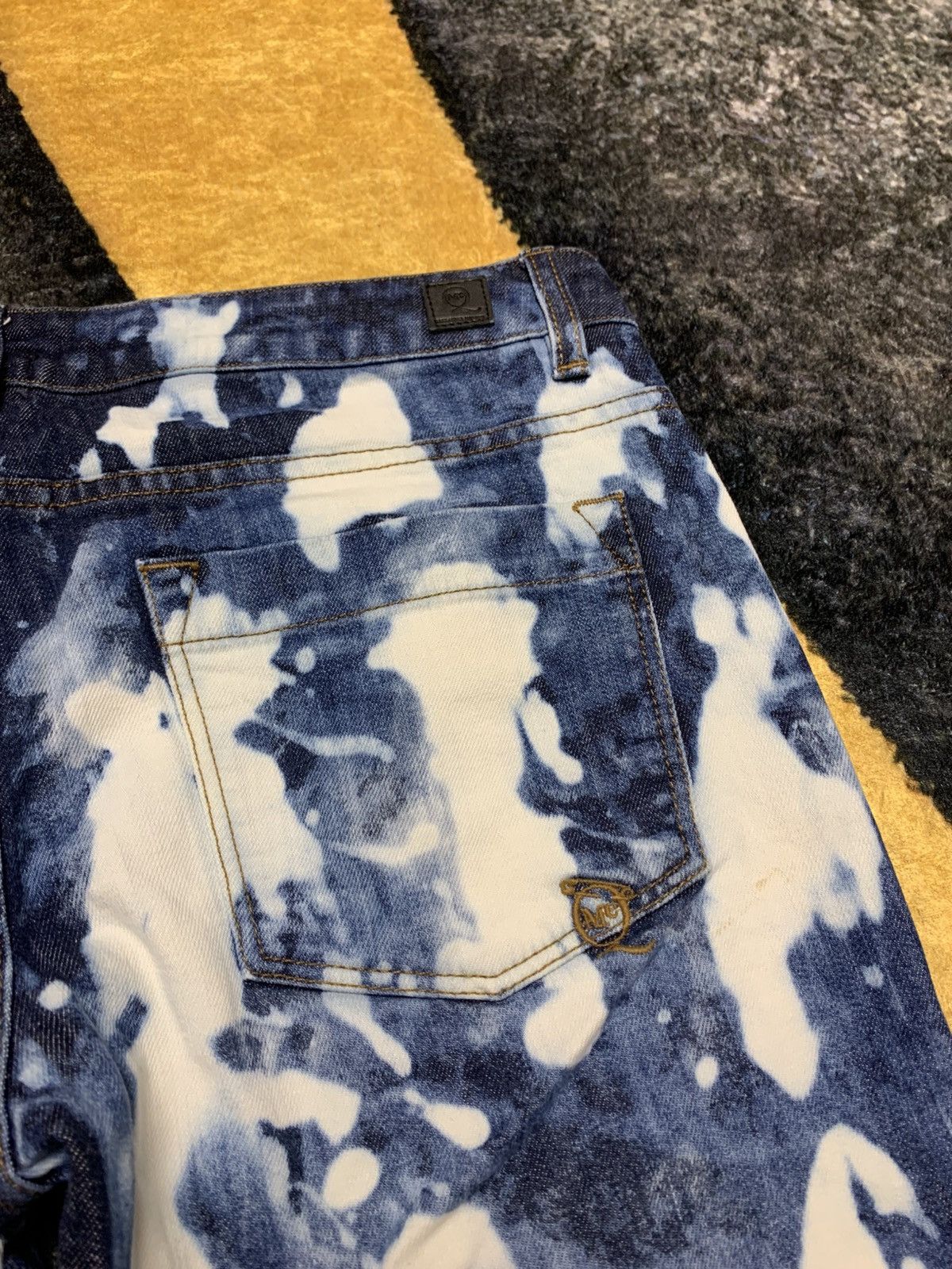 Alexander McQueen Alexander McQueen Jeans Acid Wash Size ONE SIZE - 5 Thumbnail