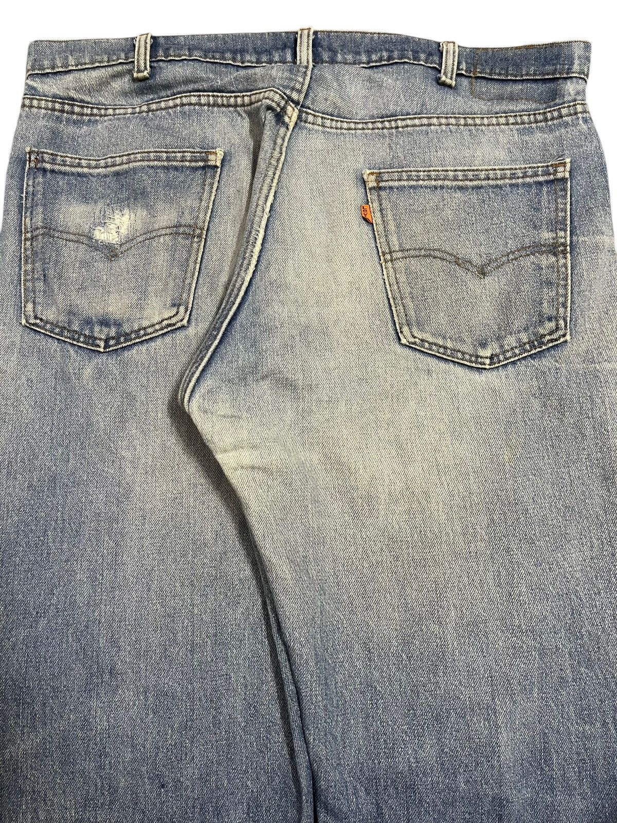 Levi's Vintage 70s Levis 505 Orange Tab Blue Faded Wash Style Jeans Size US 38 / EU 54 - 6 Thumbnail