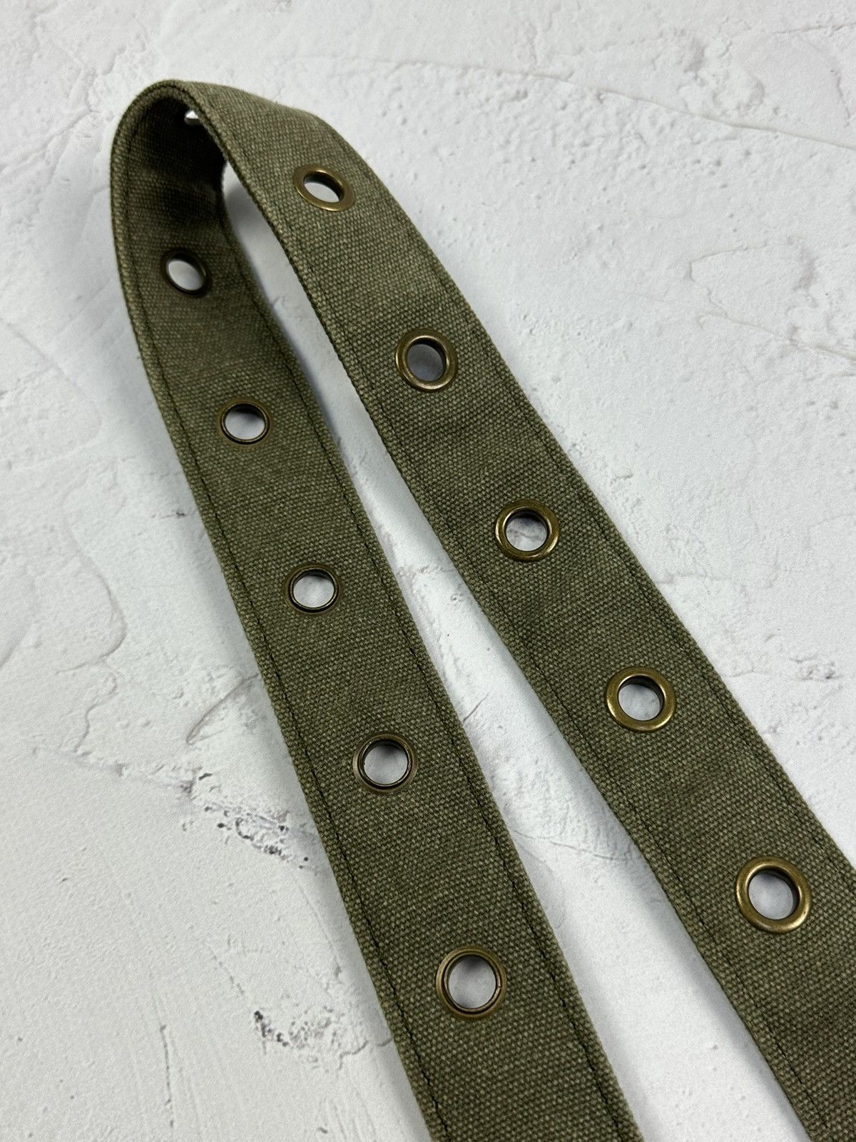 Vintage Vintage Khaki Belt Size 32 - 4 Thumbnail