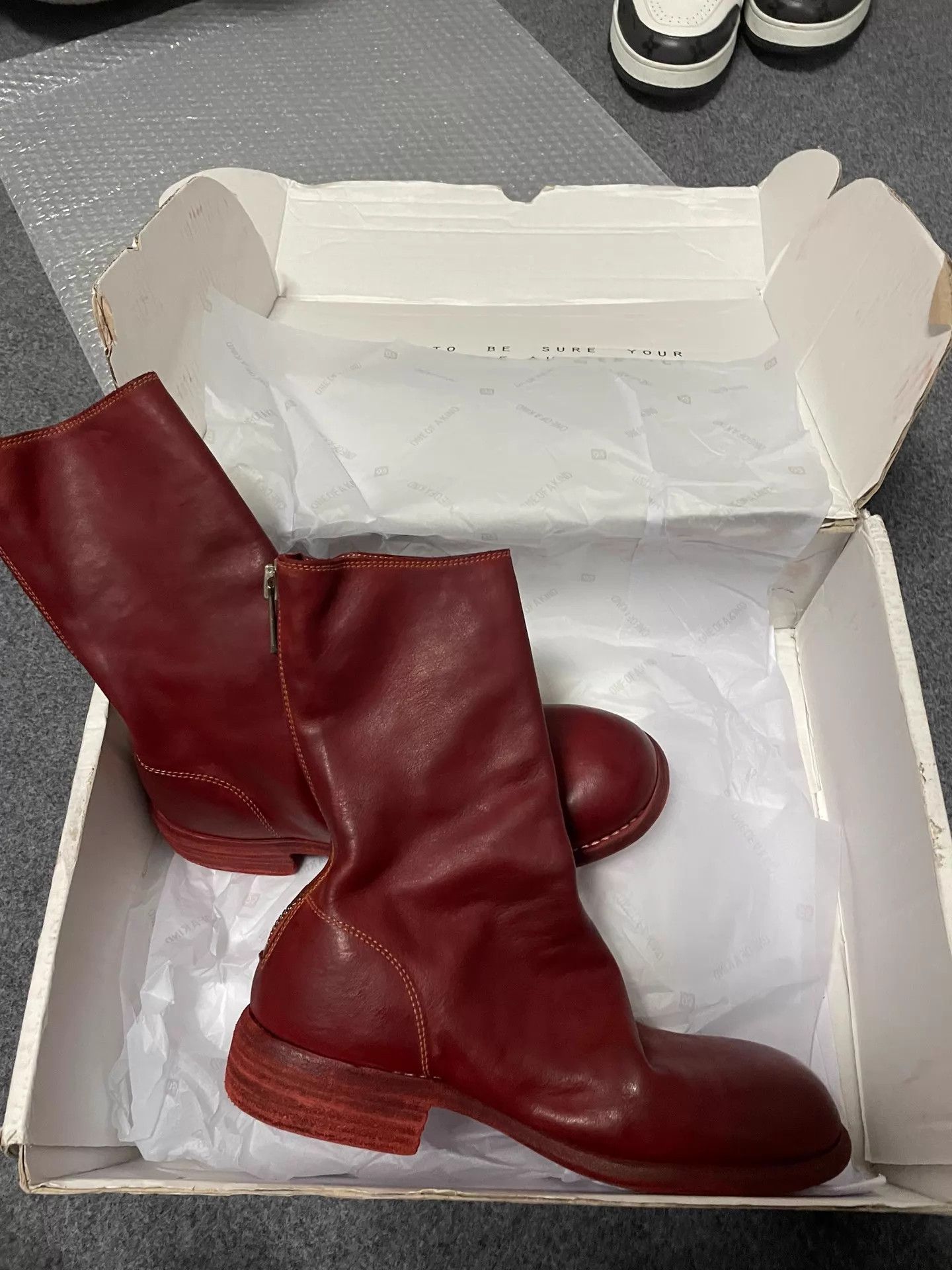 Guidi Guidi 988-1006T red 37 new Size US 6.5 / IT 36.5 - 3 Thumbnail