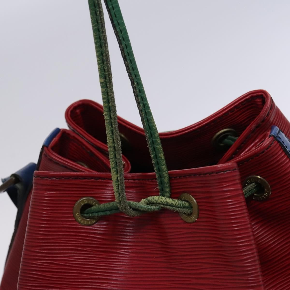 Louis Vuitton LOUIS VUITTON Epi Toriko Color Noe Bag Red Blue Green M44084 Size ONE SIZE - 10 Thumbnail