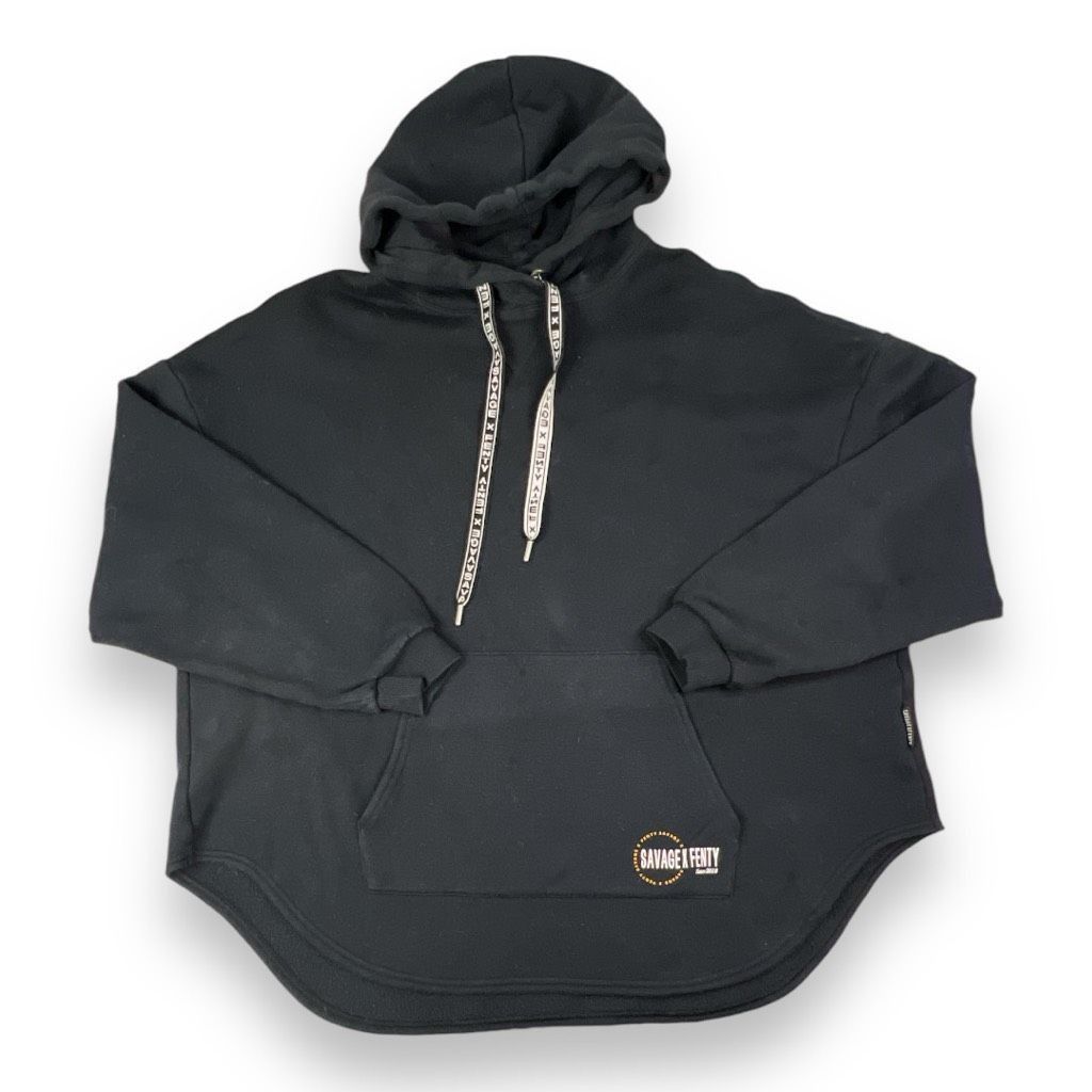 Fenty Savage X Fenty Essential Logo Unisex Oversized Hoodie Size Extra Extra Small Size XXS / US 00 / IT 34 - 2 Thumbnail