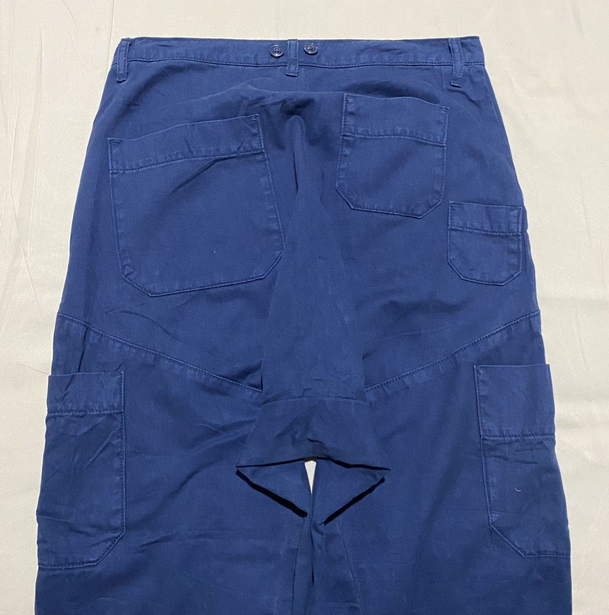 Issey Miyake Vintage Ne-net Issey Miyake Drop Crotch Multi Pocket Pants Size US 31 - 5 Thumbnail