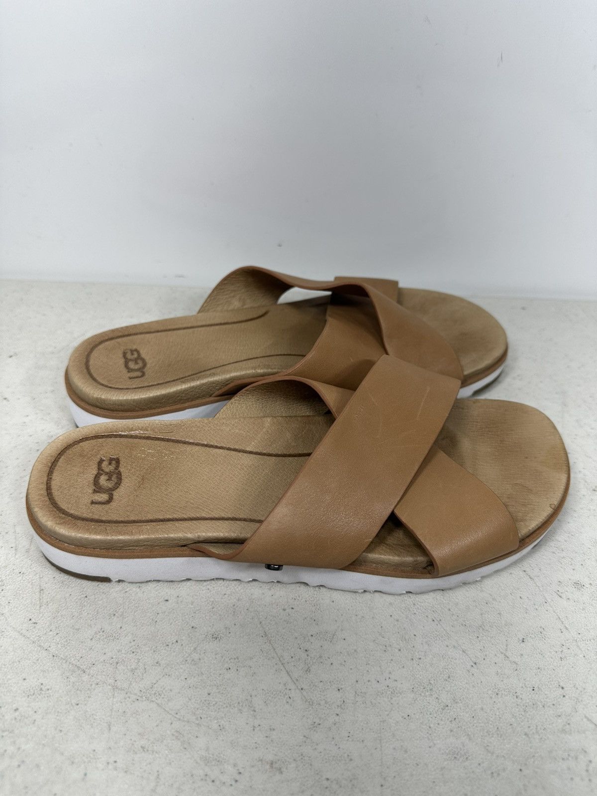 Ugg UGG Ugg Kari Flip Flops Criss Cross Leather upper Size US 7 / IT 37 - 2 Thumbnail