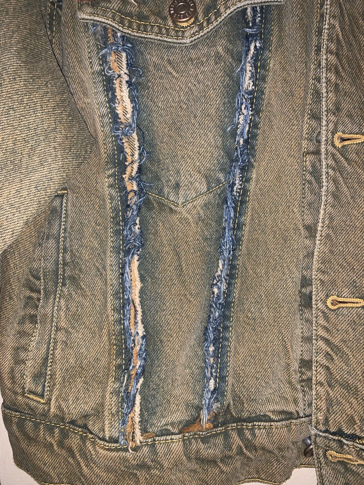 Bdg overdyed denim trucker jacket Size US M / EU 48-50 / 2 - 3 Thumbnail