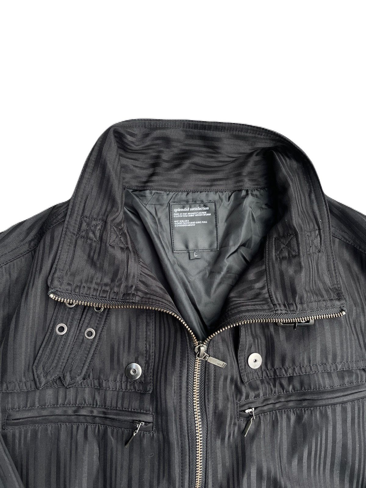 If Six Was Nine 2000s Japanese archive Belted Gimmic Zip Jacket Vkei Gyaruo Size US M / EU 48-50 / 2 - 6 Thumbnail