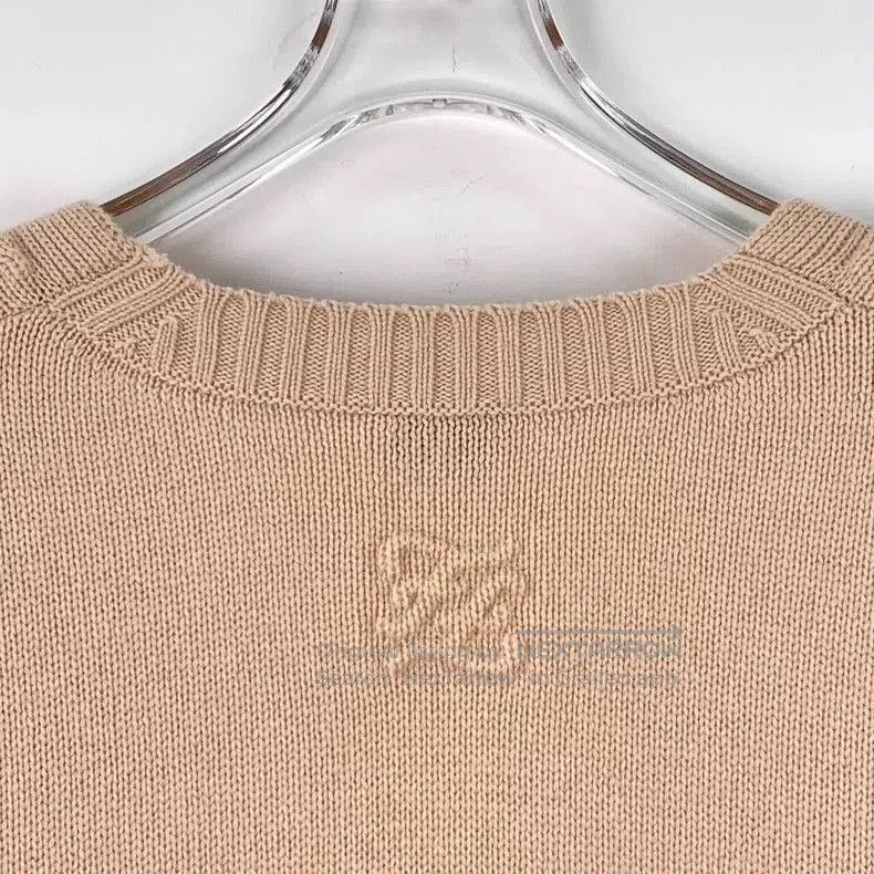 Fendi Beige Cashmere Logo V.