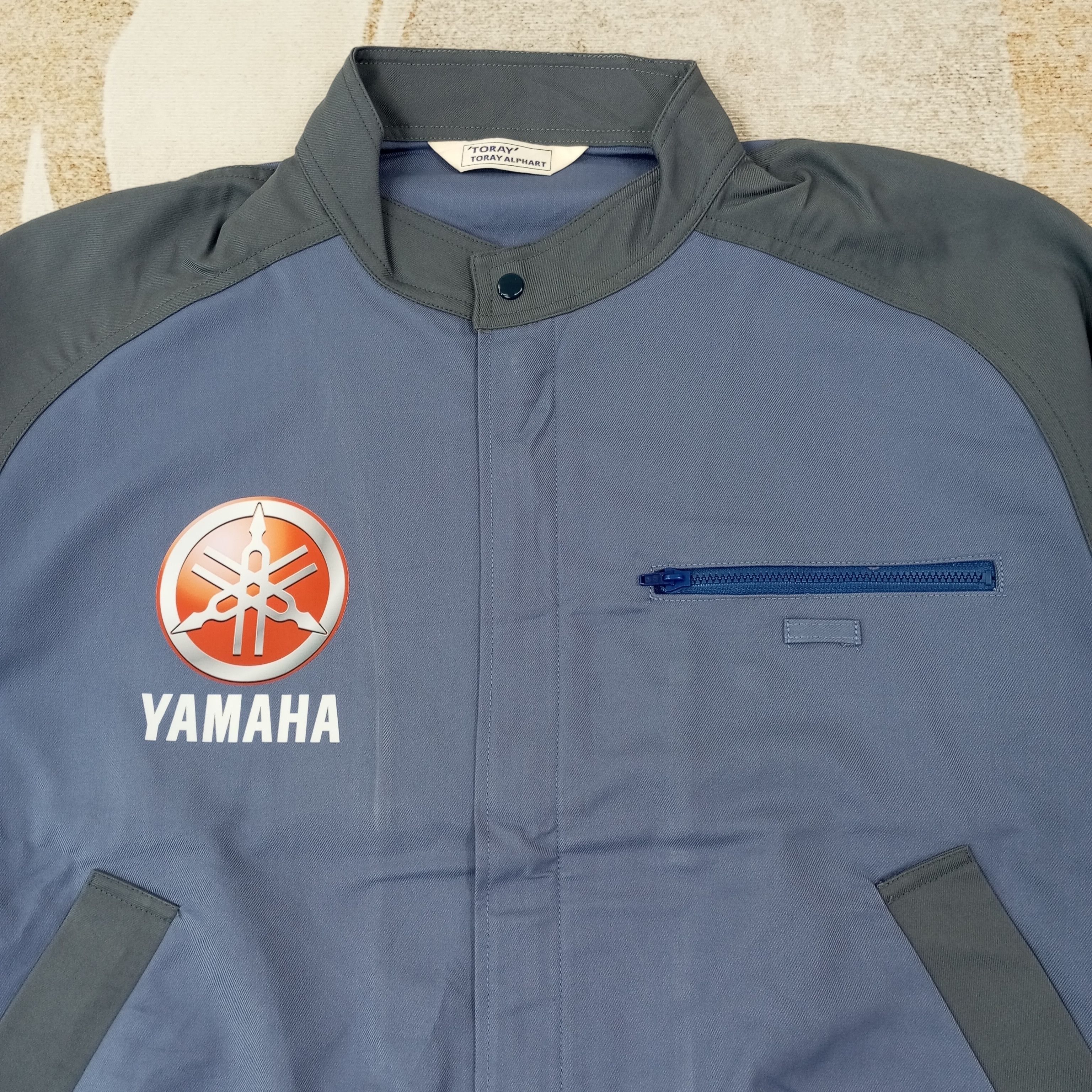 Vintage Yamaha Japanese Motorsports Custom Jacket c231n18 Size US XL / EU 56 / 4 - 4 Thumbnail