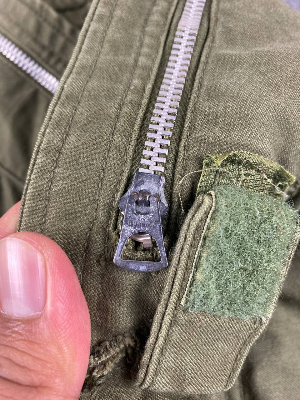 Vintage vintage us army 0g-107 jacket conmar zipper Size US S / EU 44-46 / 1 - 6 Thumbnail