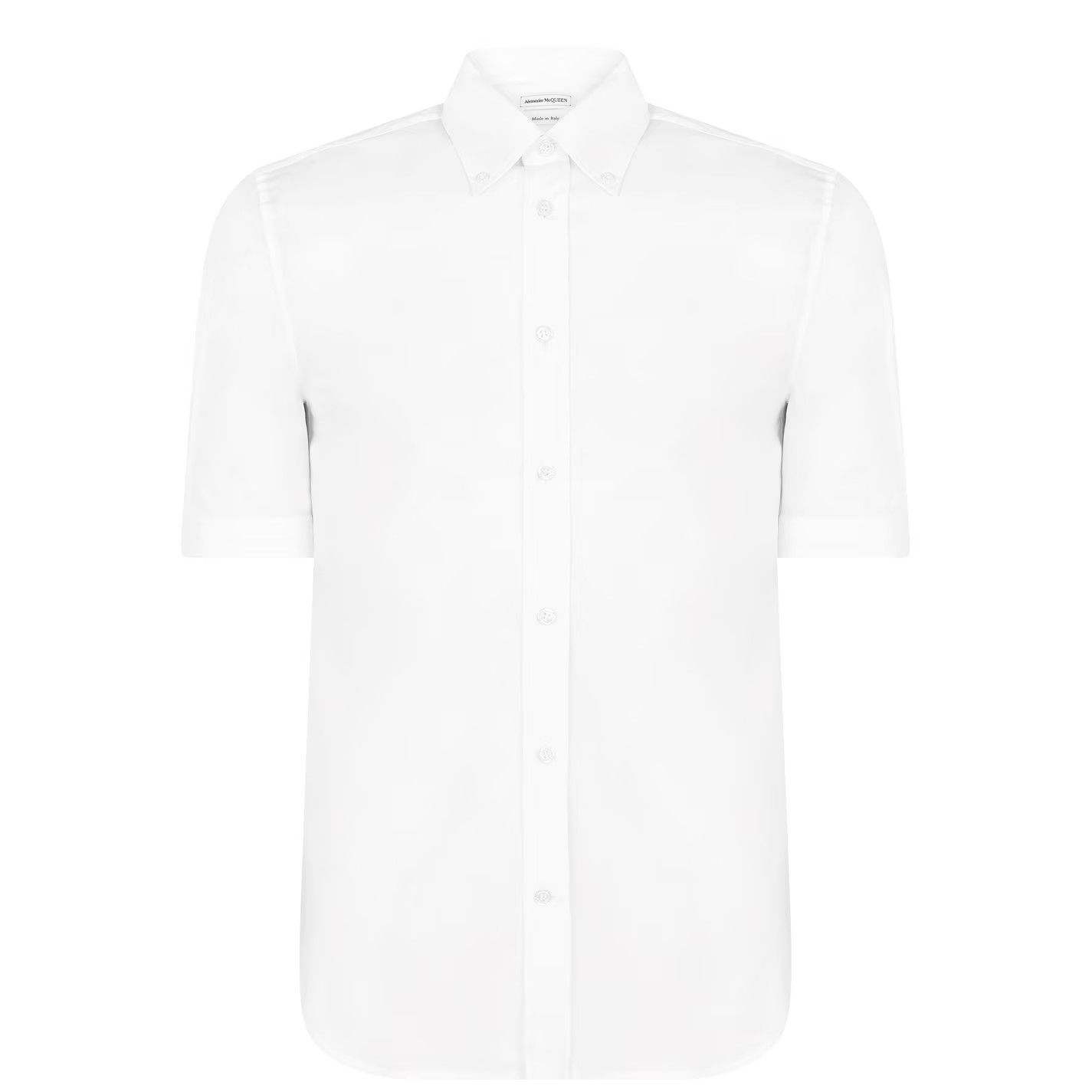 Alexander McQueen o1g2r1mq0326 Brad Pitt Shirt in White Size US XXS / EU 40 - 1 Thumbnail