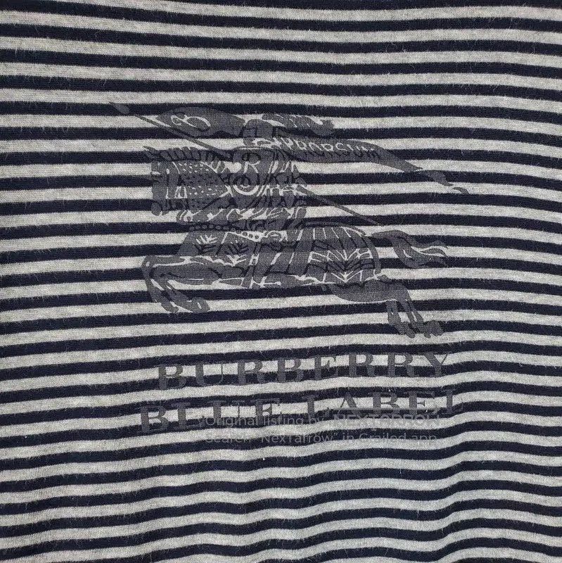 Burberry Burberry Summer Blue Striped T-Shirt. Size M / US 6-8 / IT 42-44 - 7 Thumbnail