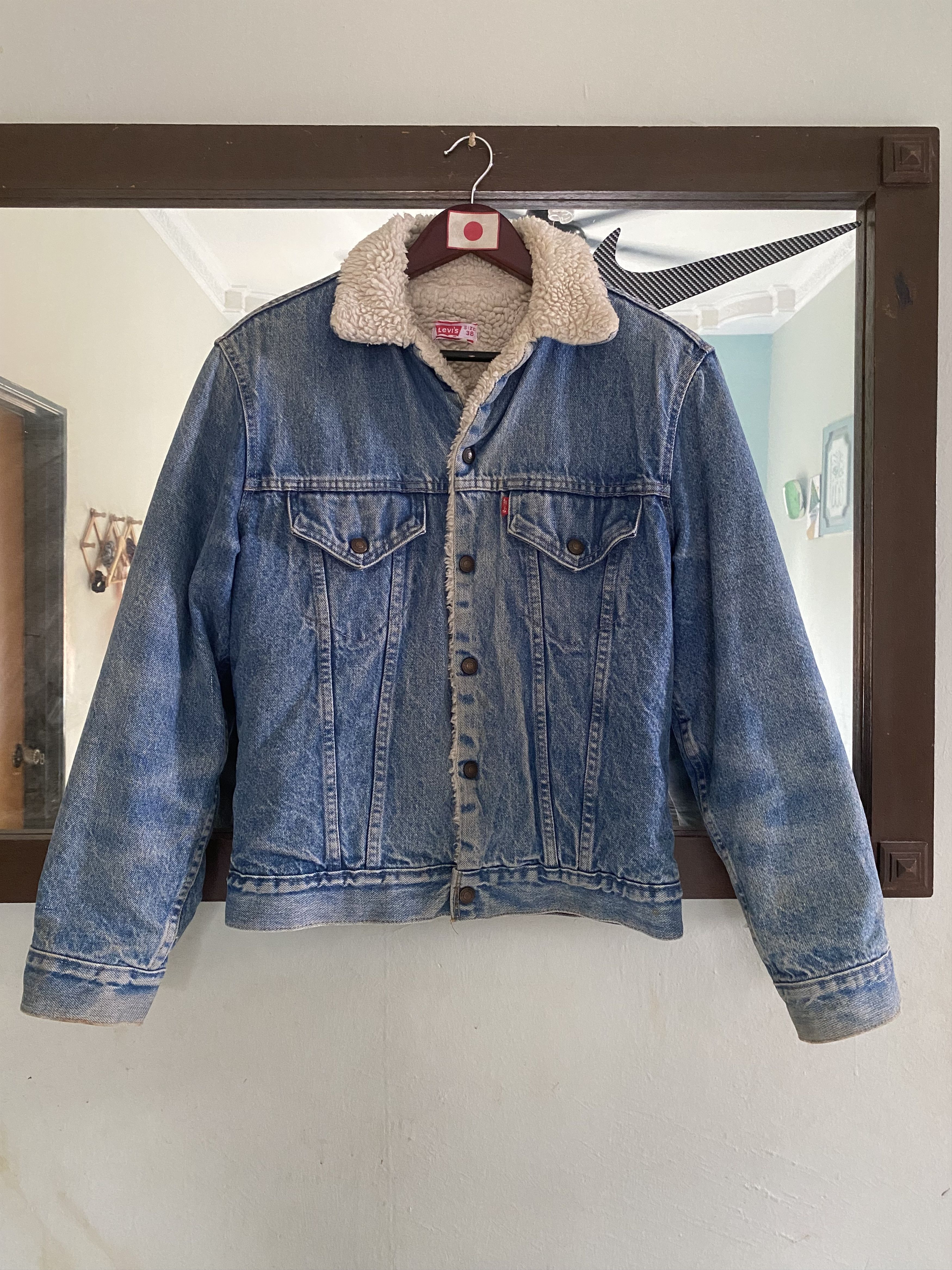 Levi's × Levi's Vintage Clothing Vitage 80s Levis Trucker Blue Denim Jacket 38 Size Size US M / EU 48-50 / 2 - 1 Thumbnail