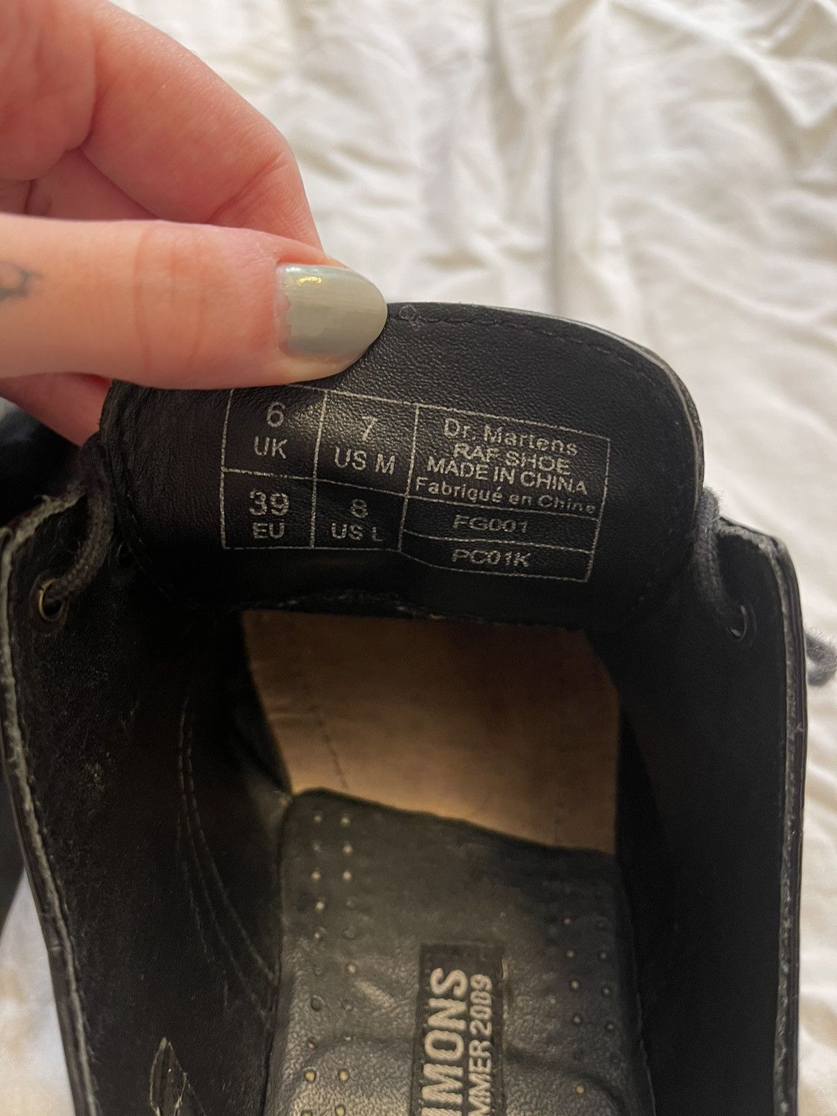 Dr. Martens × Raf Simons Raf Simons x Martens 2009 Size US 7 / EU 40 - 6 Thumbnail