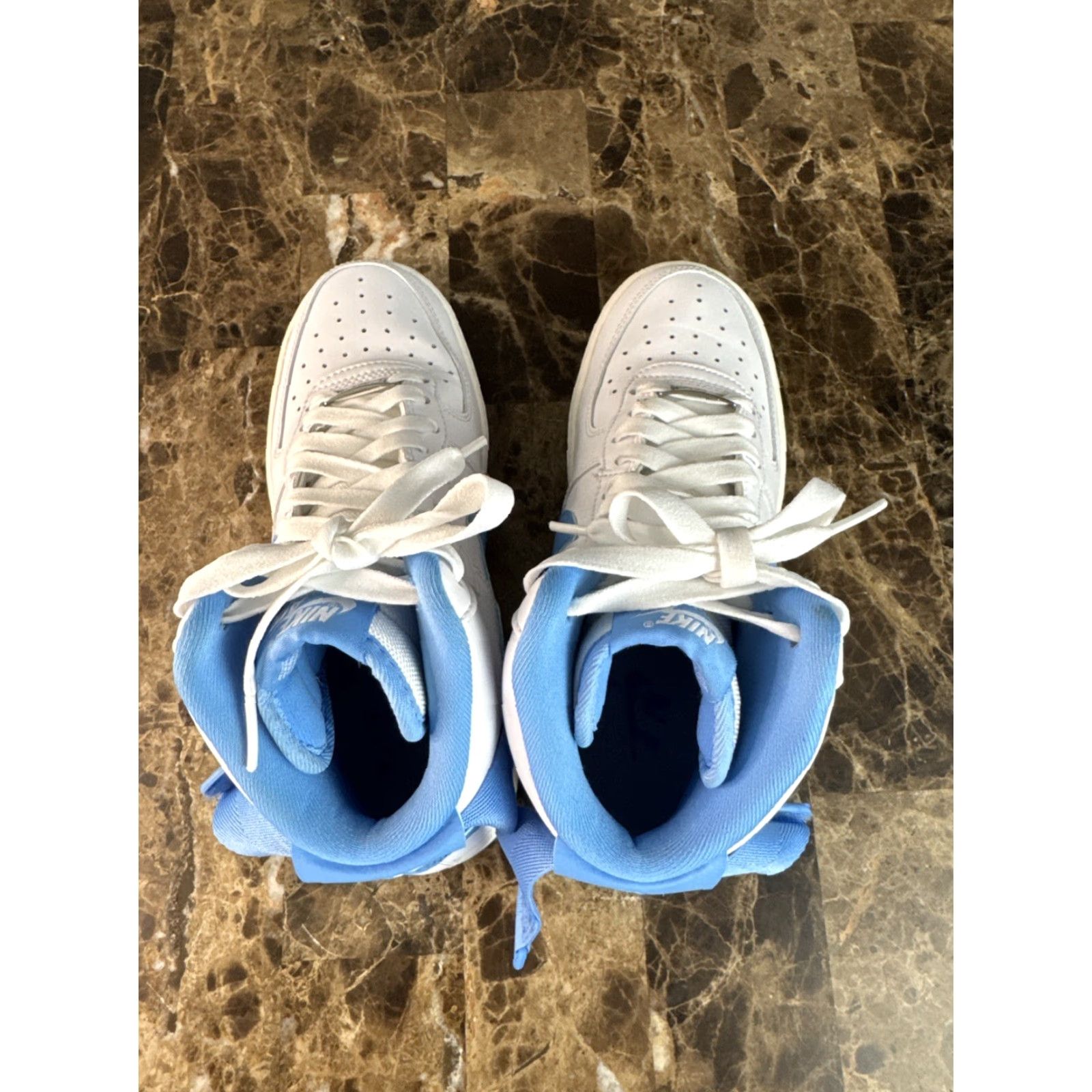 Nike Air Force 1 High White University Blue W DX3805-100 Women’s 7.5 Sneakers Womens