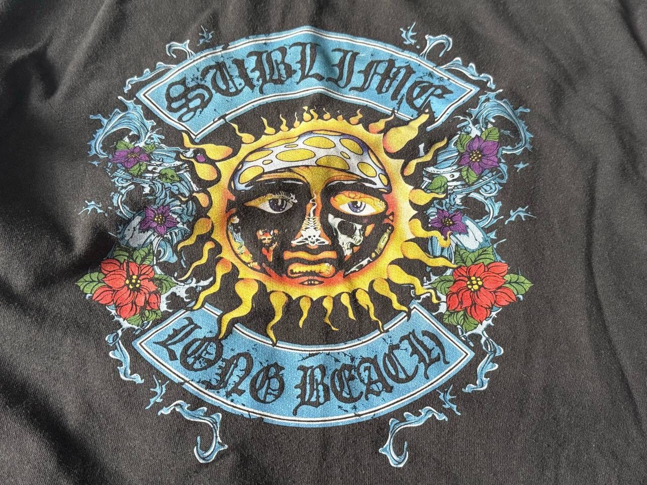 Band Tees × Sublime Vintage Sublime Long Beach Sweatshirt Big Logo Y2K Rare Item Size US S / EU 44-46 / 1 - 2 Thumbnail
