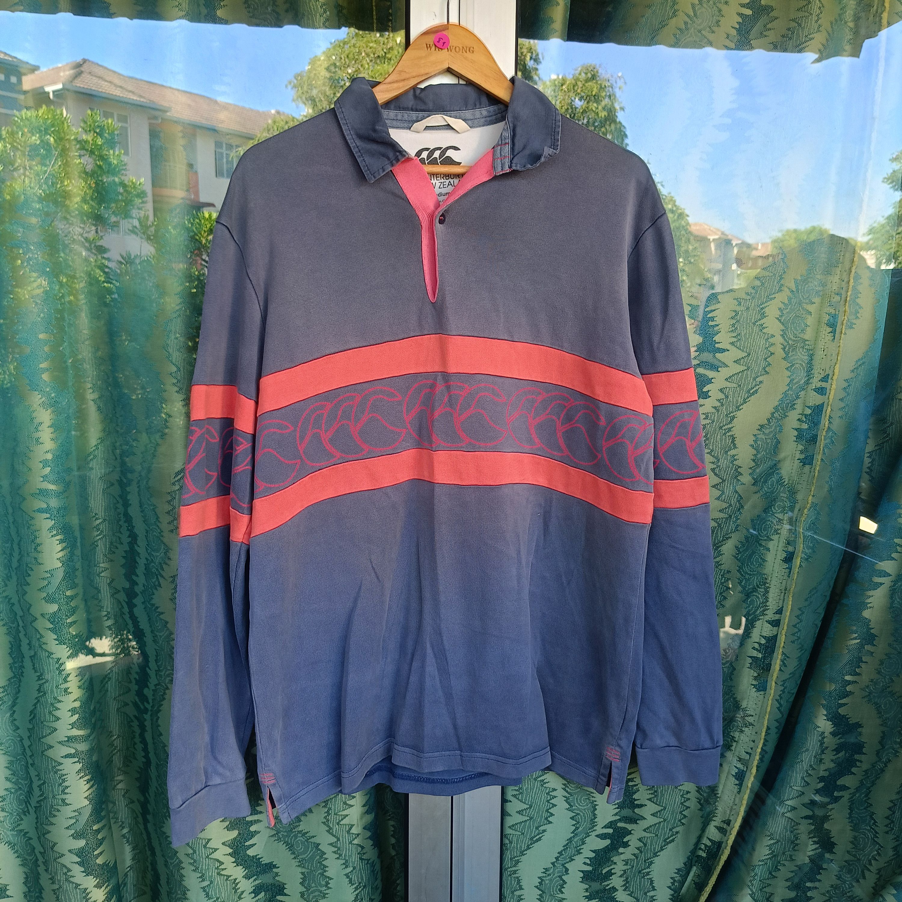 Canterbury of New Zealand Vintage Polo Rugby Canterbury sunfaded tee Size US XL / EU 56 / 4 - 3 Thumbnail