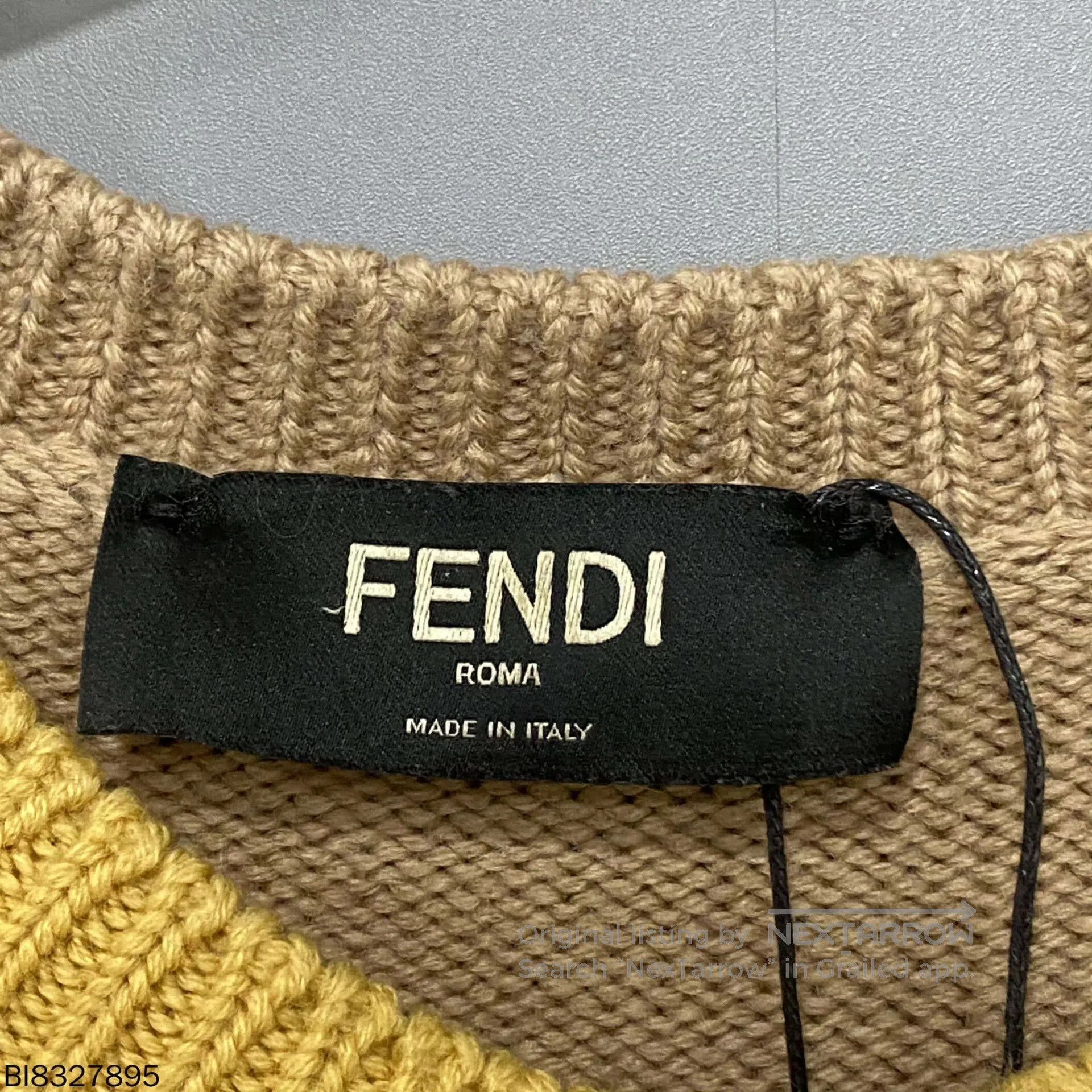 Fendi fabulous logo sweater by Fendi. Size US L / EU 52-54 / 3 - 4 Thumbnail