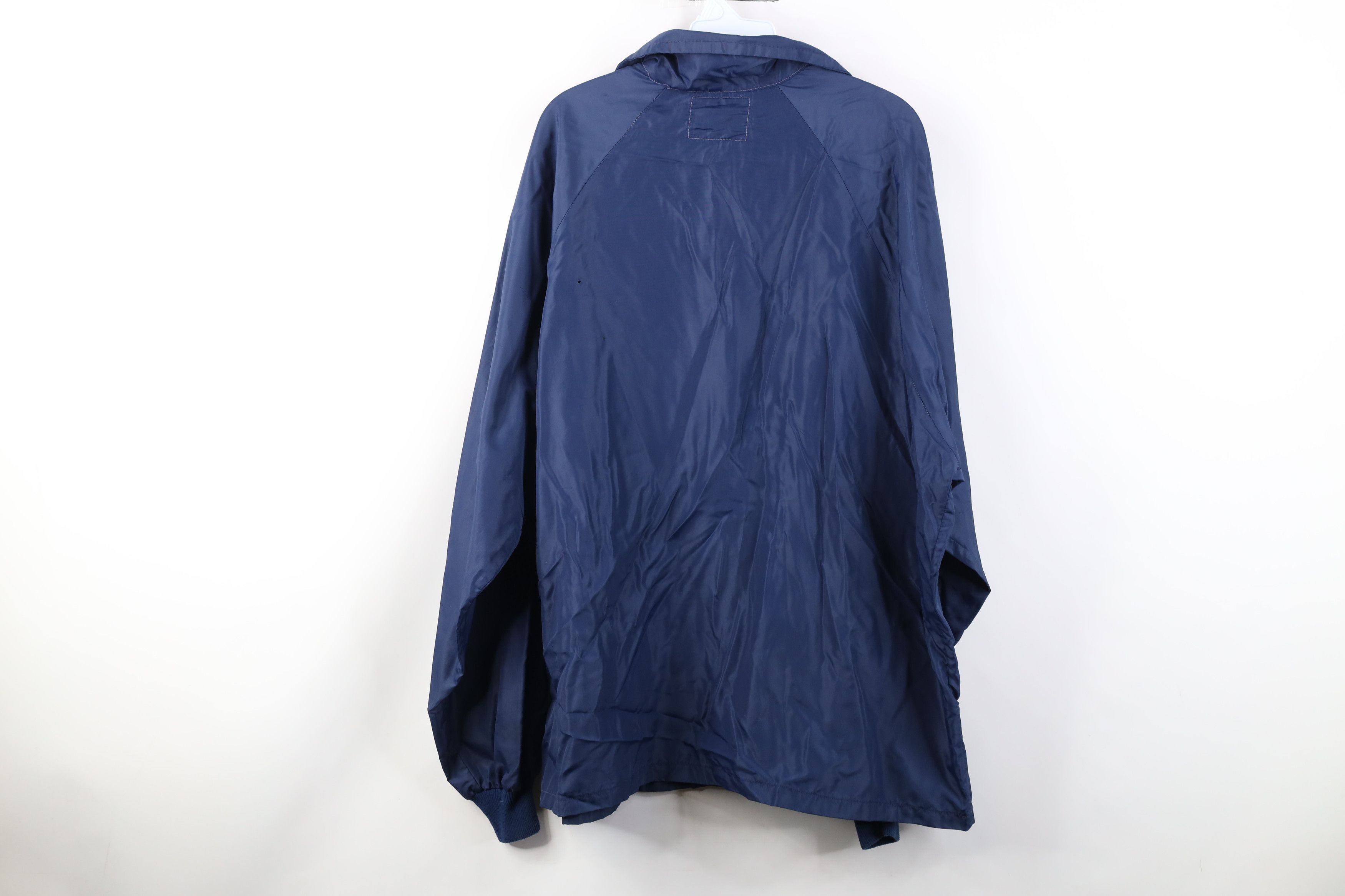 Starter Vintage 70s Starter Coaches Windbreaker Jacket Blue USA Size US XL / EU 56 / 4 - 14 Thumbnail