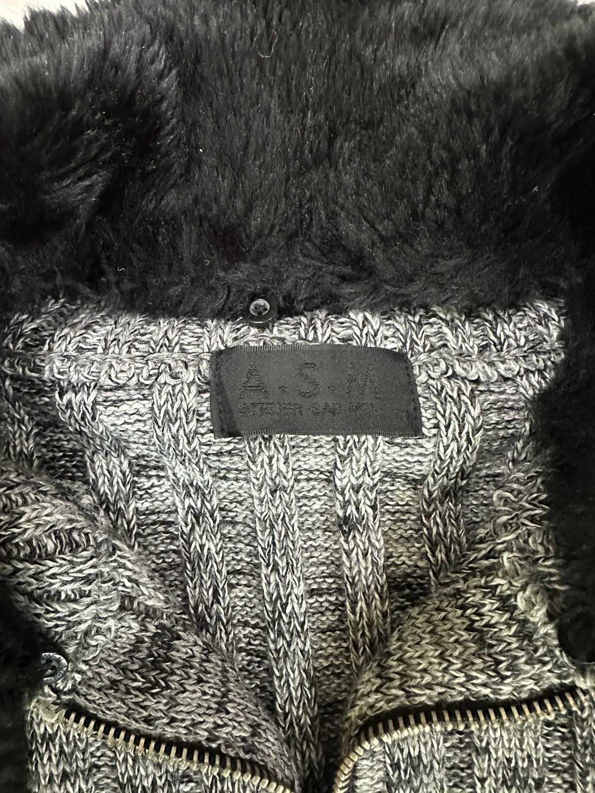 If Six Was Nine 💥rare💥 japanese brand A.S.M fur knit ifsixwasnine lgb style Size US M / EU 48-50 / 2 - 3 Thumbnail