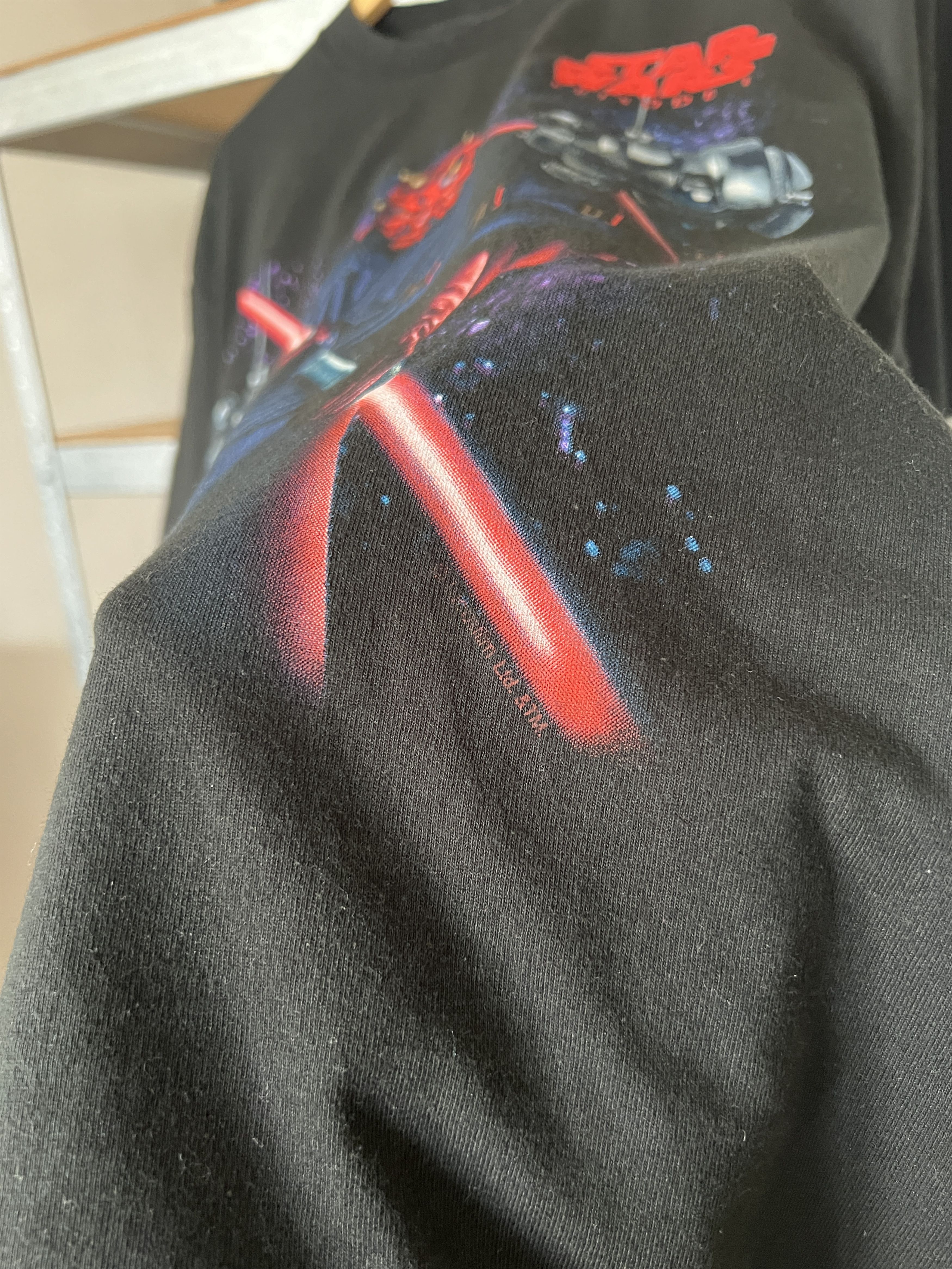 Vintage Vintage 90s Star Wars Darth Maul Episode 1 Movie T-shirt Size US XL / EU 56 / 4 - 9 Thumbnail