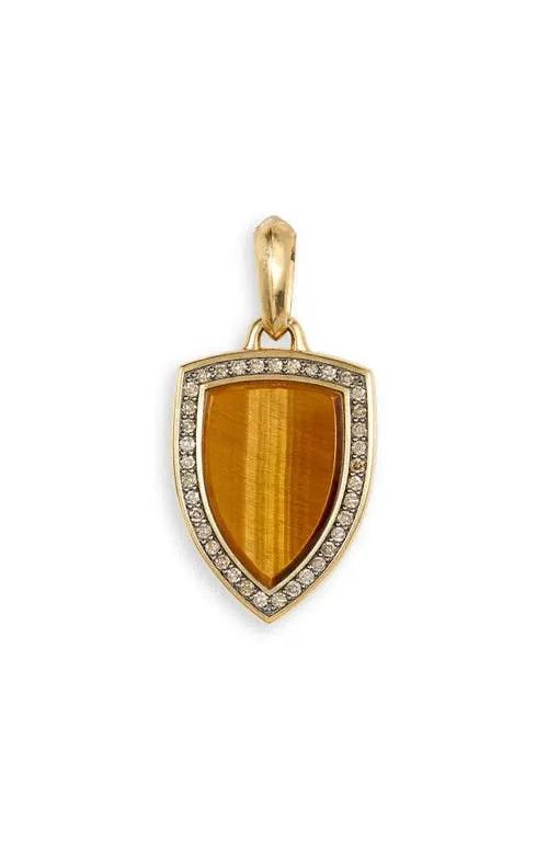 David Yurman oc11z0625 Size: OS / Shield Amulet - 18k Yellow Gold in Gold Size ONE SIZE - 1 Preview