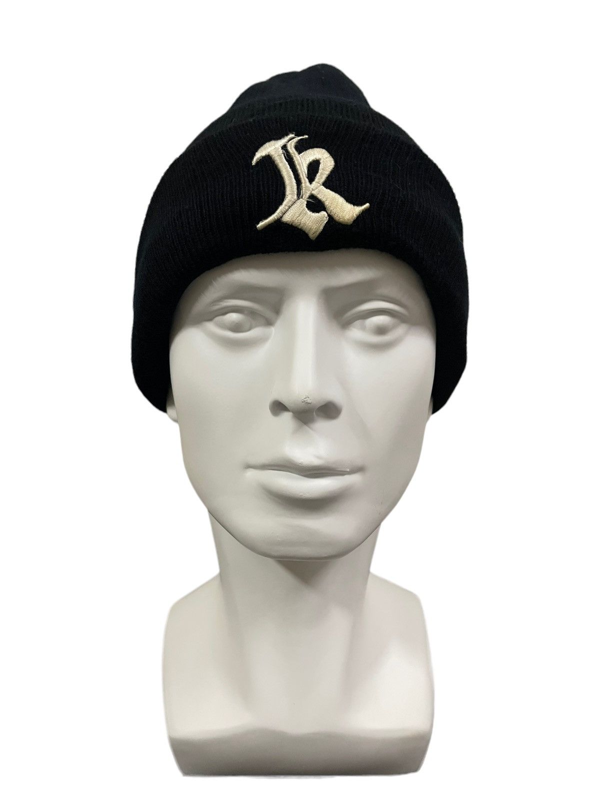 Japanese Brand Vintage Japanese Brand Embroidered Style Logo Beanie Size ONE SIZE - 1 Thumbnail