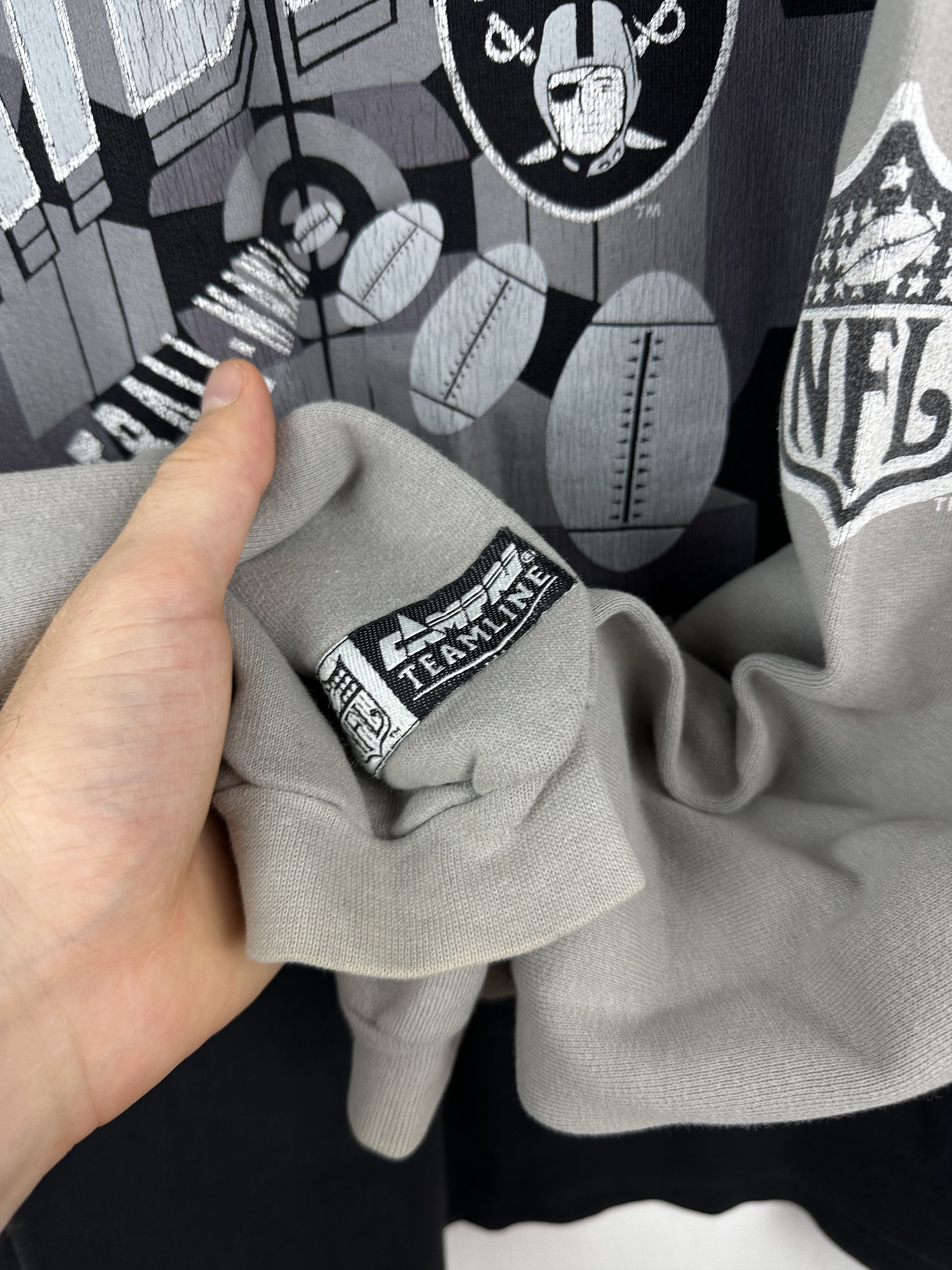 NFL × Vintage Vintage Los Angeles Raiders Sweatshirt NFL Rare Hype Size US M / EU 48-50 / 2 - 6 Thumbnail