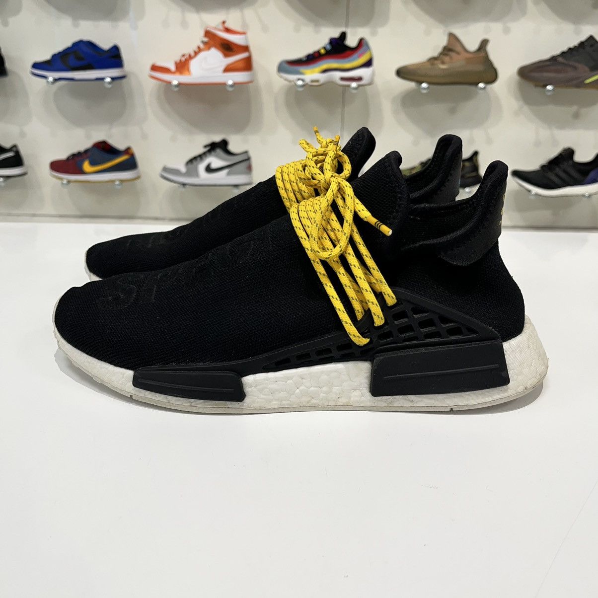 Adidas × Pharrell Adidas NMD HU Pharrell Human Species Black Size US 11 / EU 44 - 3 Thumbnail