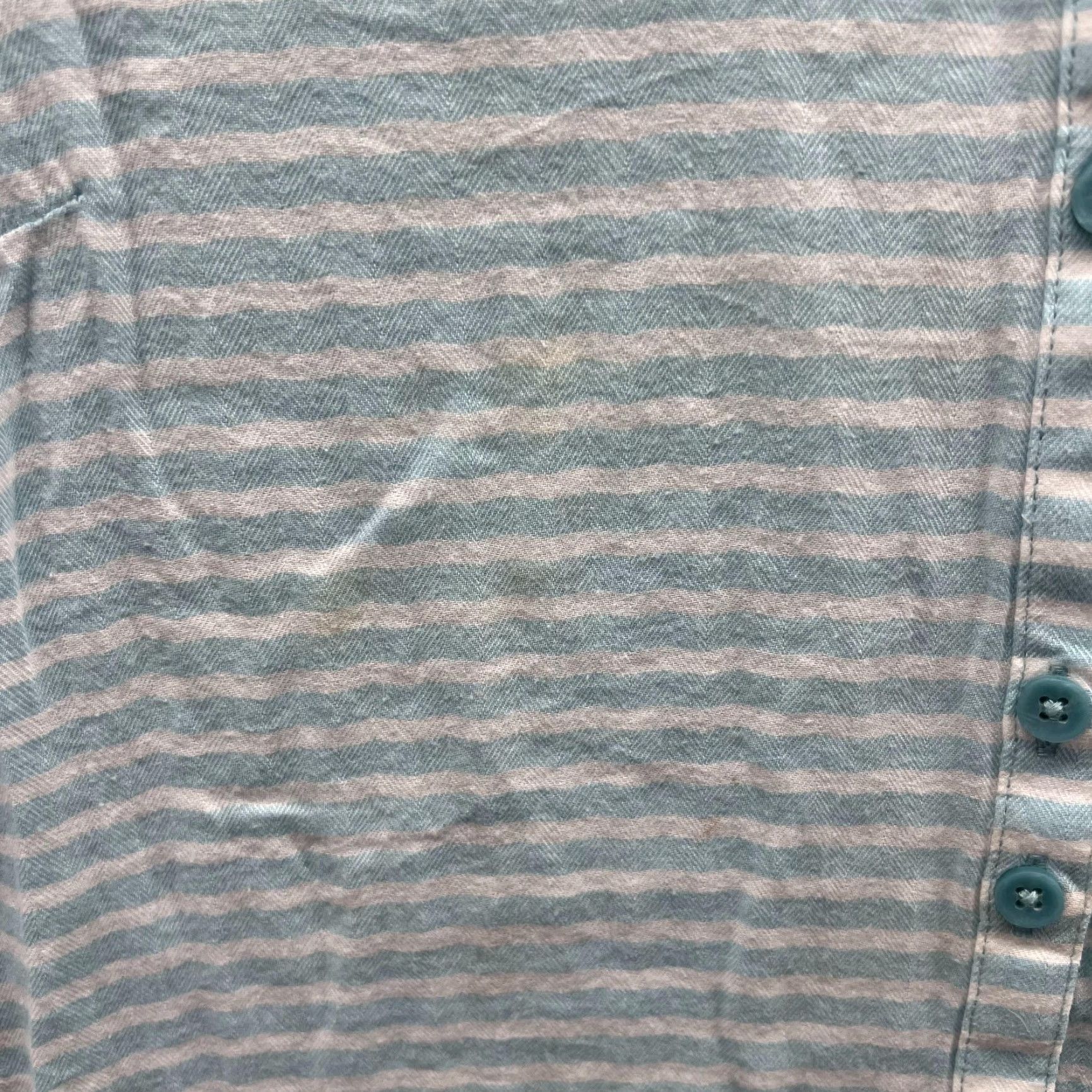 Vintage Columbia Shirt Women Medium Blue Striped Button-Up Casual Preppy Long Sleeve Shirt Size M / US 6-8 / IT 42-44 - 5 Thumbnail