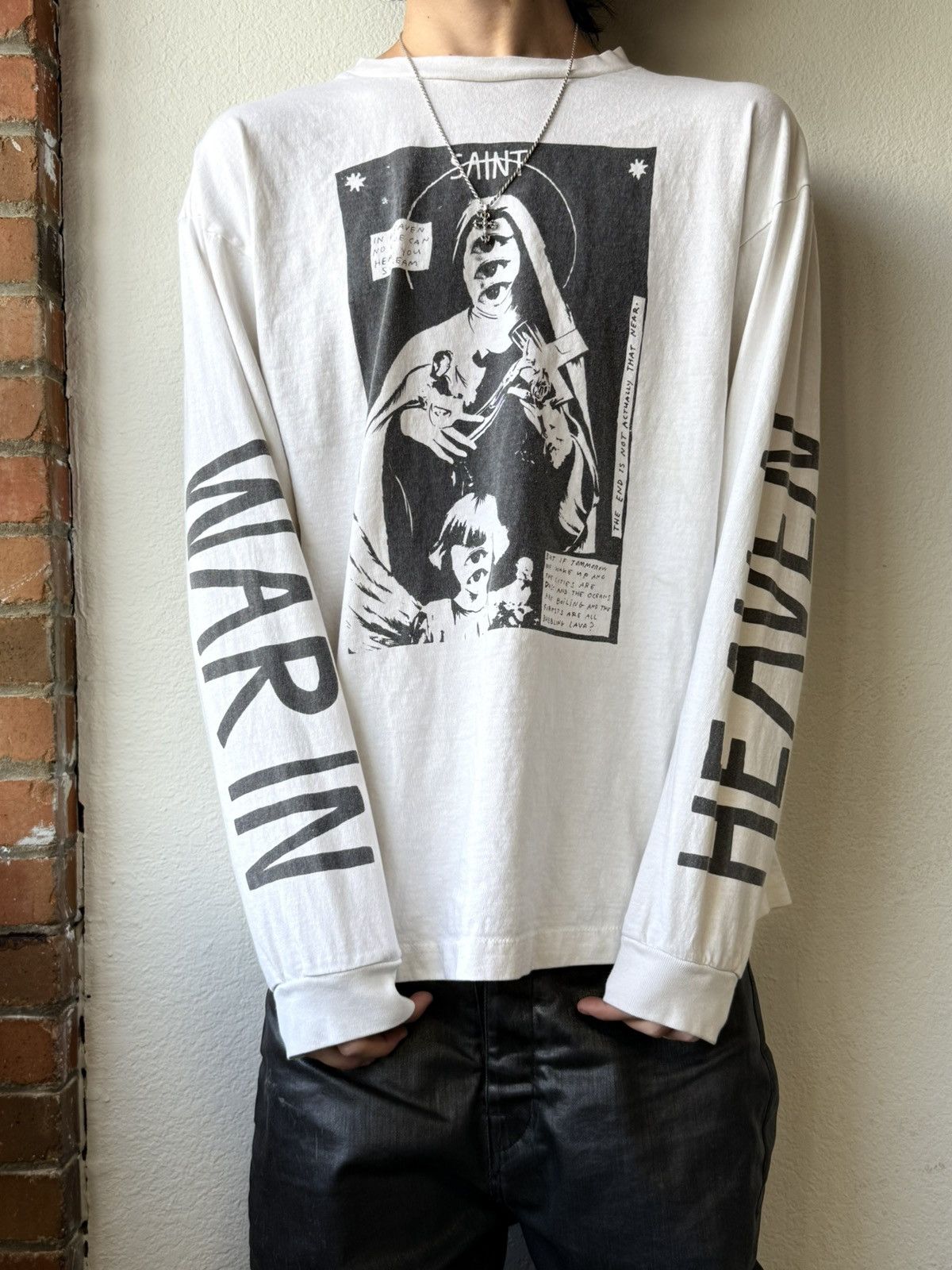Saint Michael Brand New Saint Michael Oreo Longsleeve | Grailed