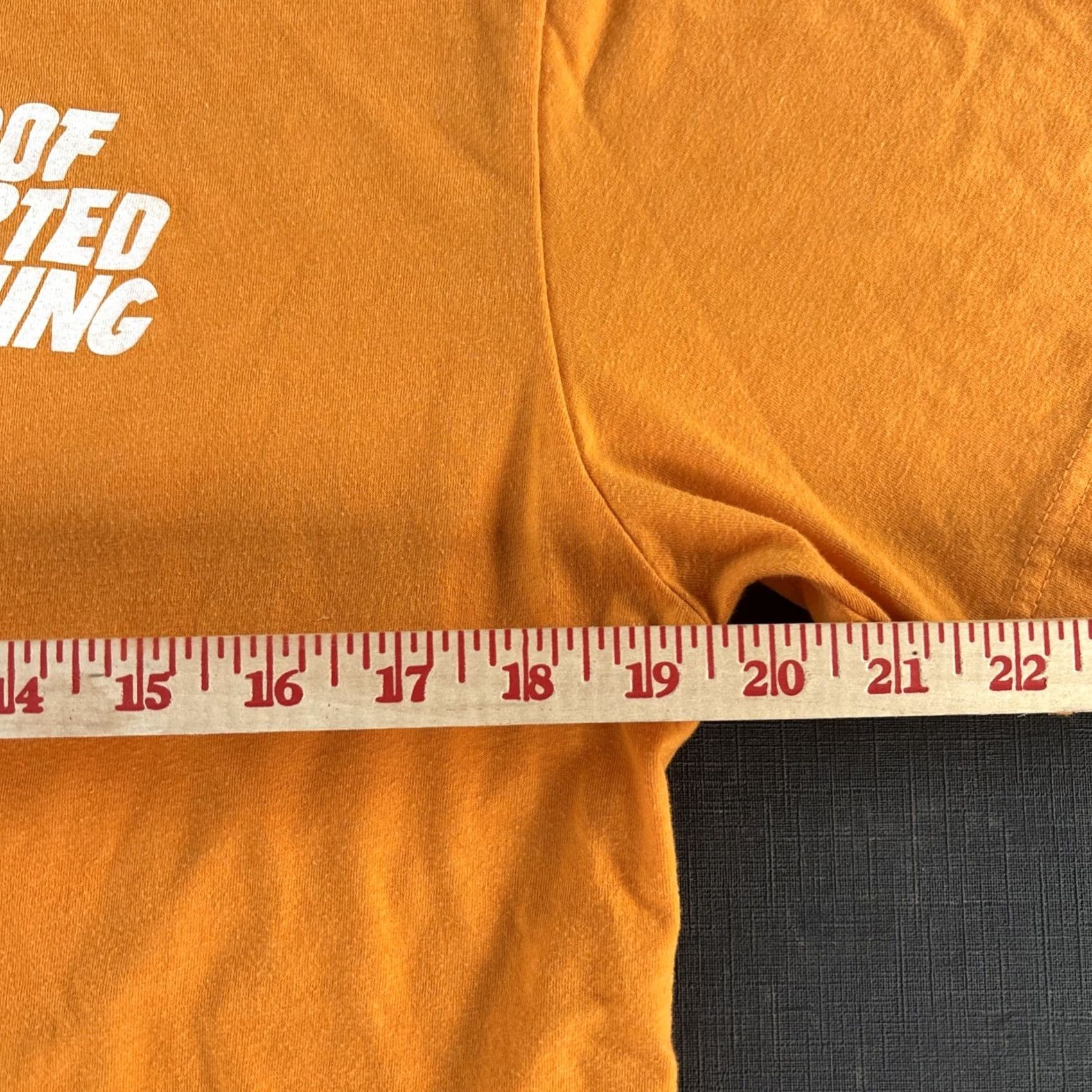 Vintage Hoof Hearted Brewing L T-Shirt Skateboarder Graphic Ohio Beer Mens Orange Size US L / EU 52-54 / 3 - 4 Thumbnail