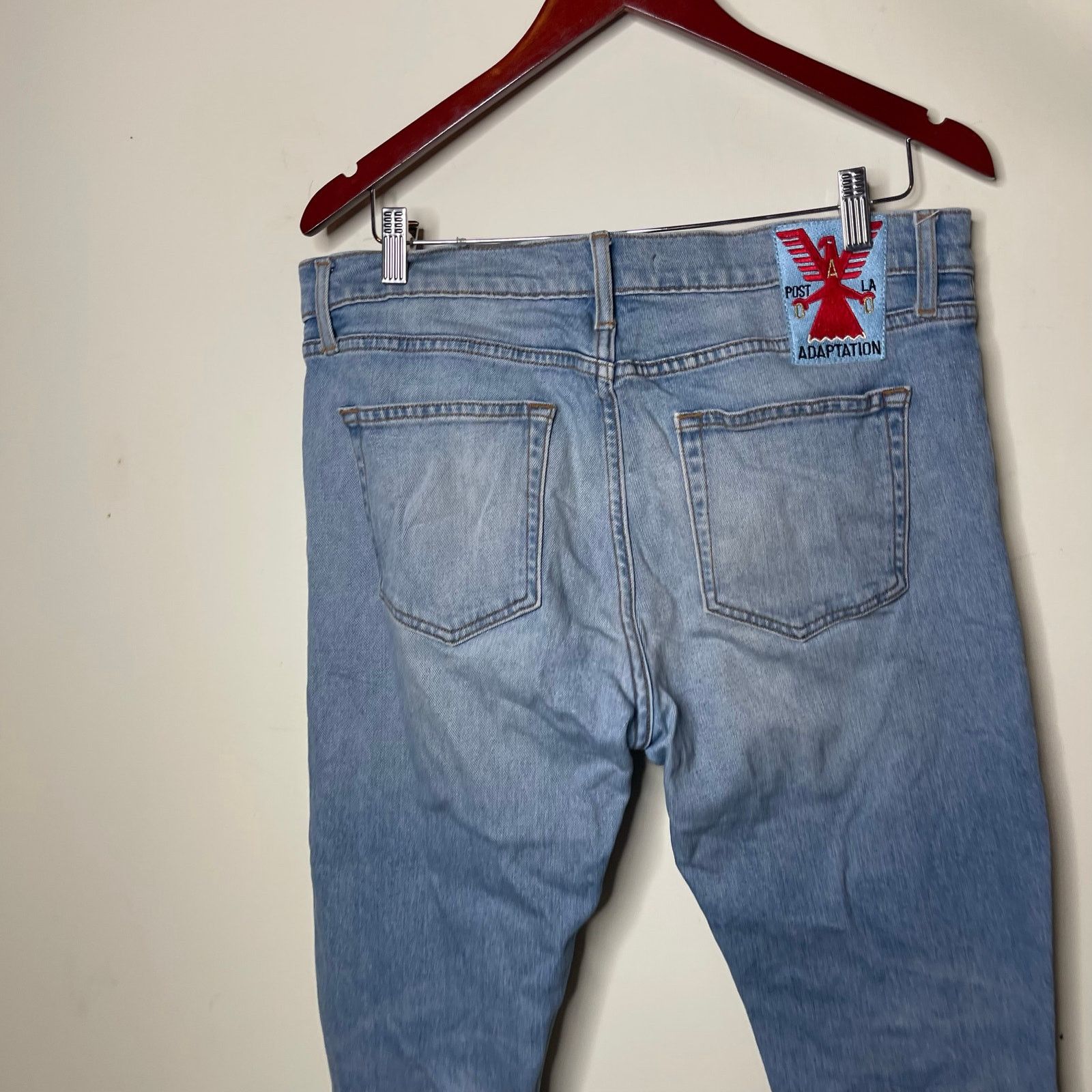 ADAPTATION Adaptation light blue slim leg cropped jeans 34x26 Size US 34 / EU 50 - 4 Thumbnail