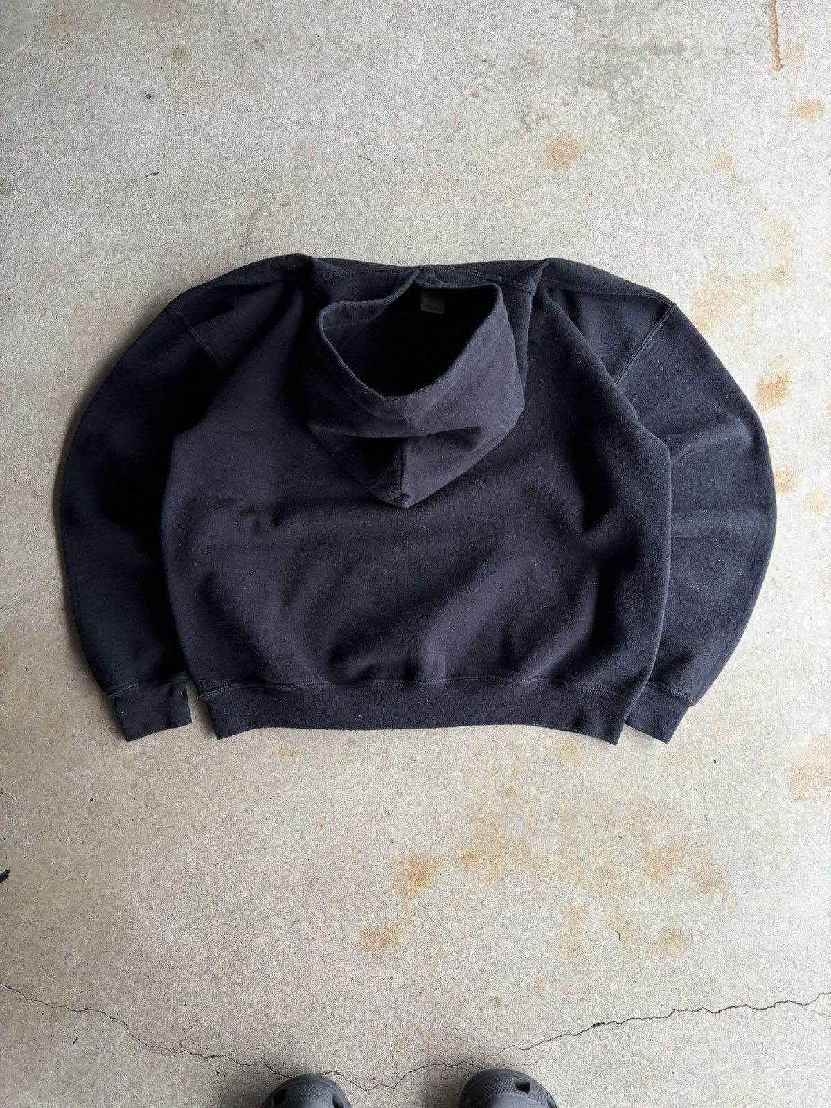 Other Vintage Lena The Plug Neon XXX Boxy Faded Black Grail Hoodie Size US L / EU 52-54 / 3 - 2 Thumbnail