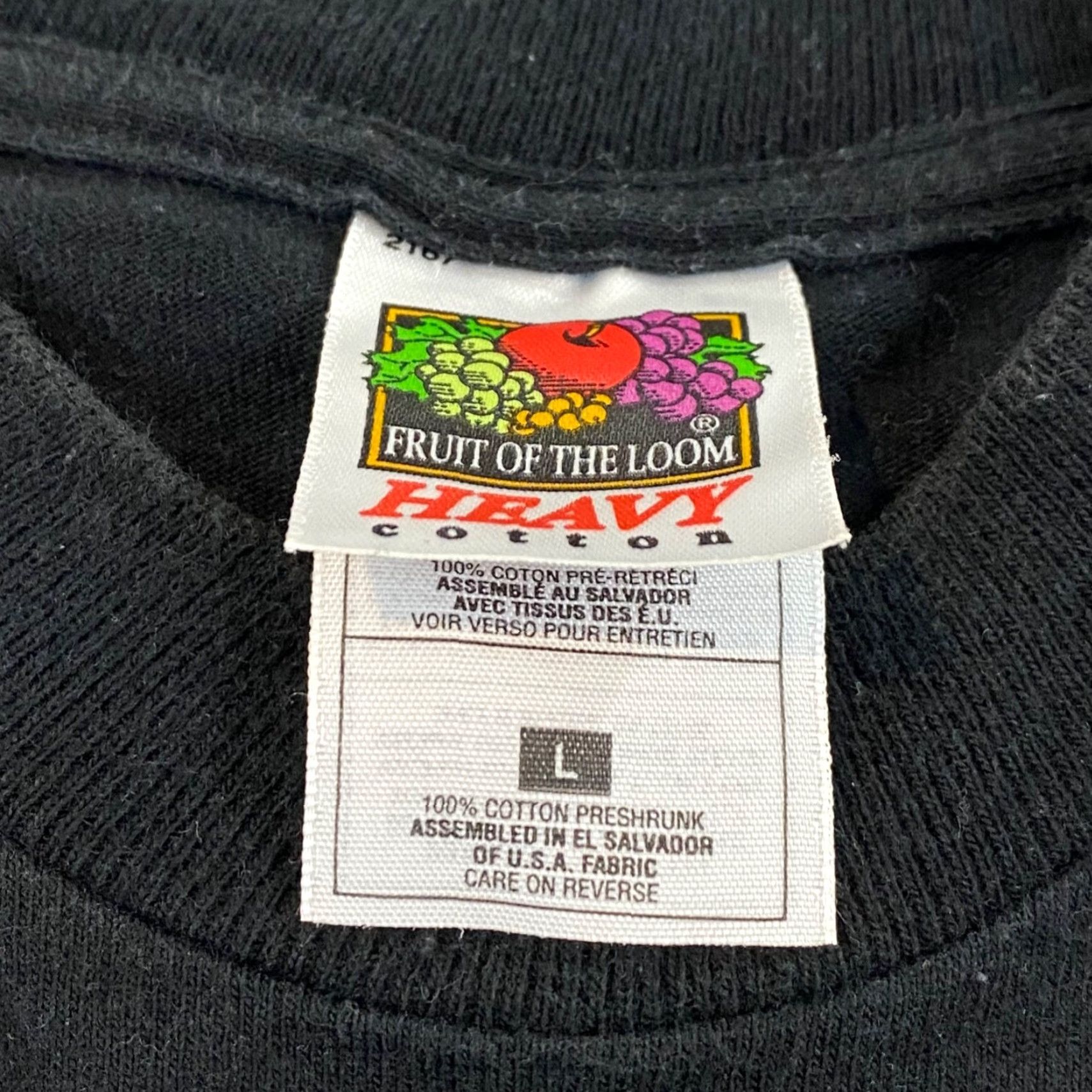 Fruit Of The Loom VINTAGE National Corvette Museum Shirt Mens Large Black Automotive 90s Size US L / EU 52-54 / 3 - 4 Thumbnail