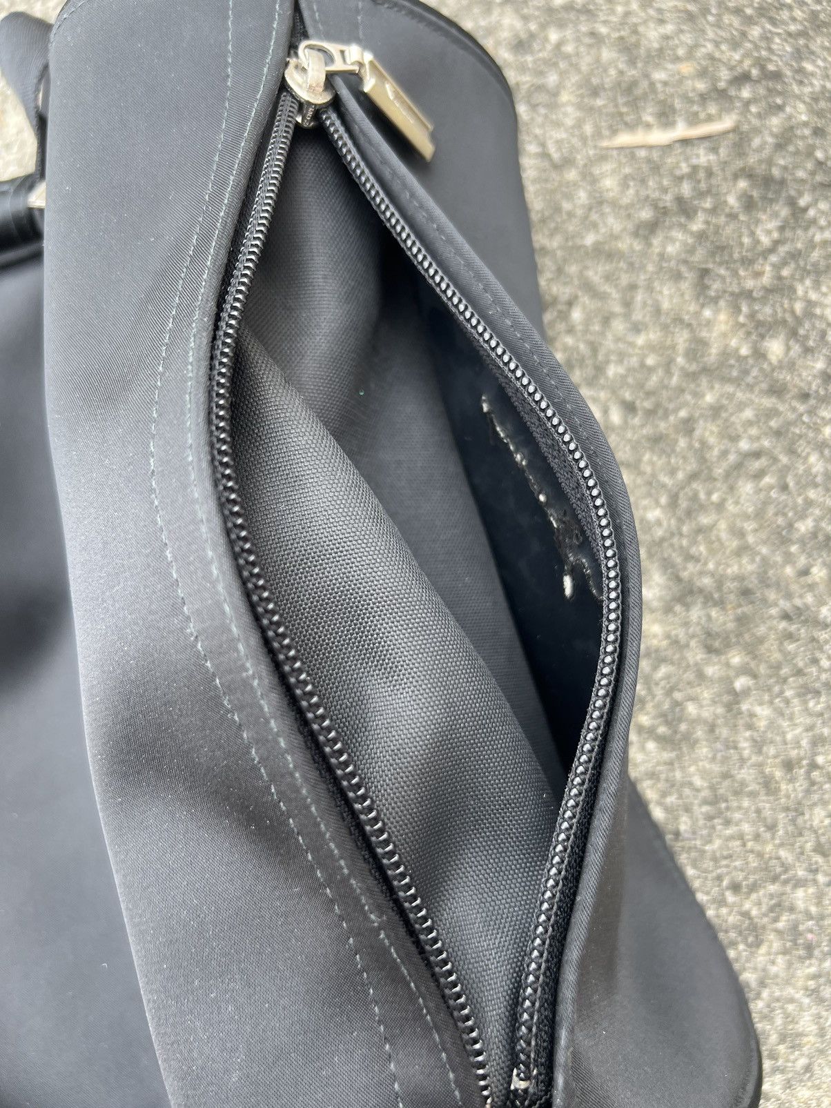 Yohji Yamamoto Vintage Yohji Yamamoto Y’saccs Pour Homme Sling Bag Black Size ONE SIZE - 15 Thumbnail