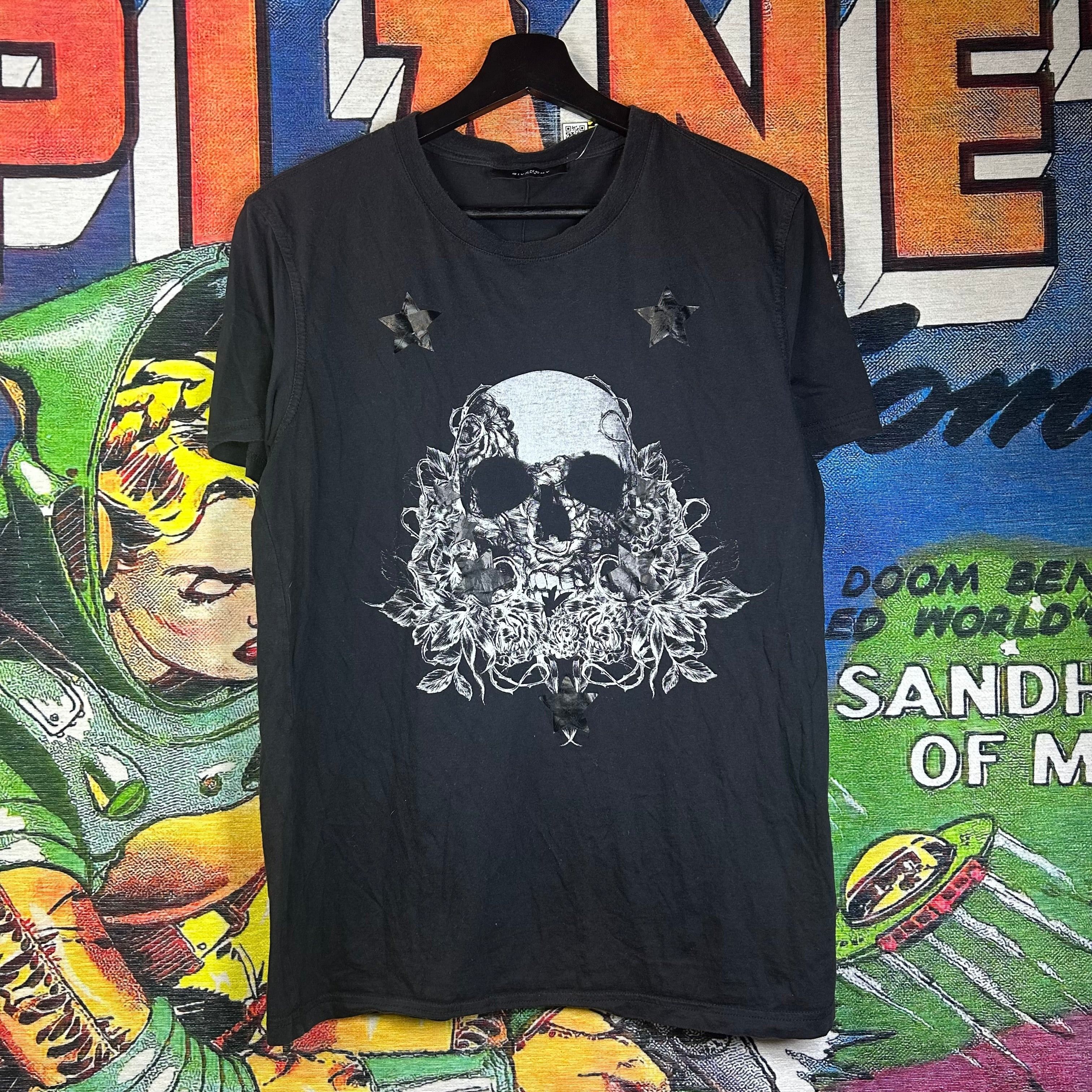 Givenchy Eyeless Skull Print T Shirt, $675 | farfetch.com