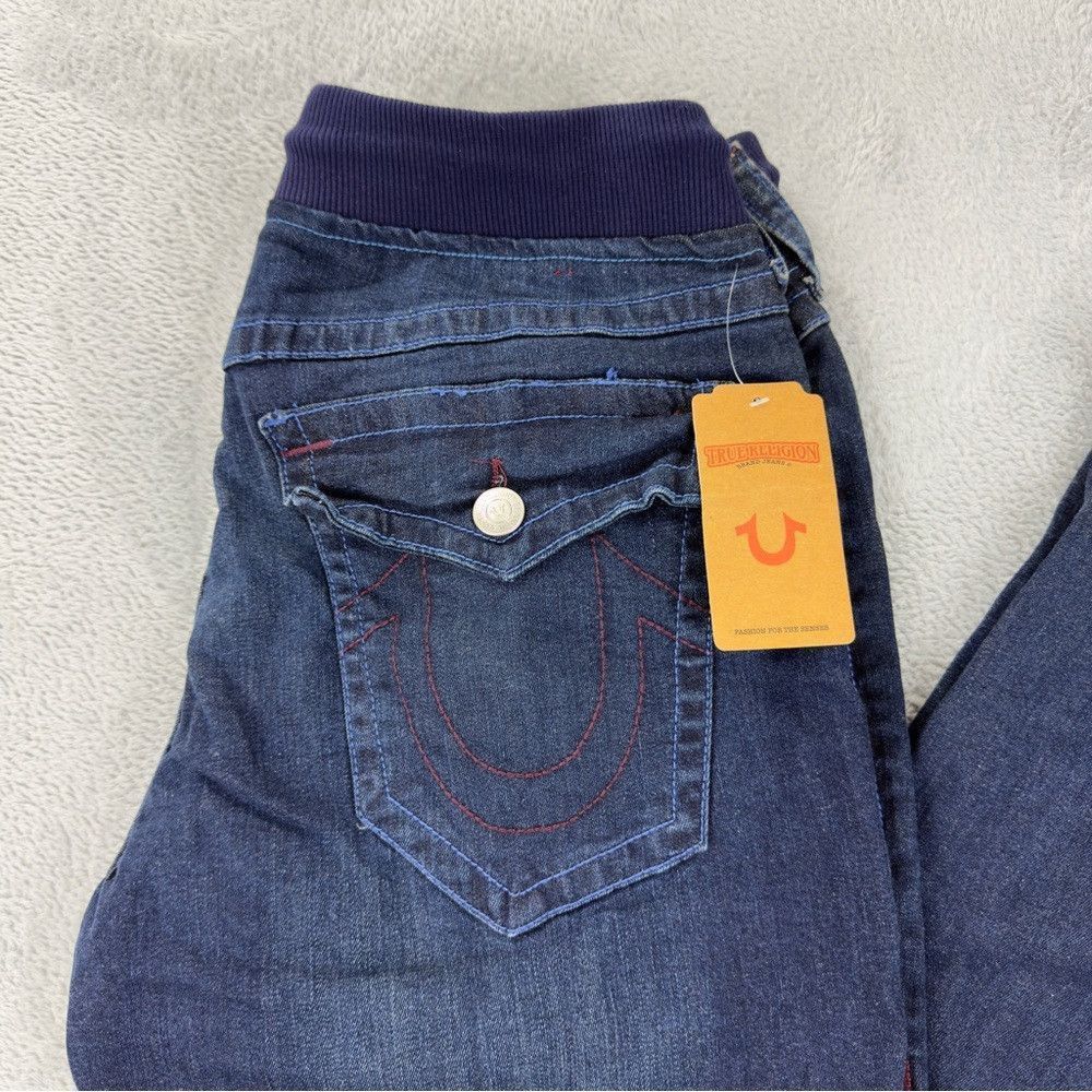 True Religion True Religion NWT Men's Size 33x33 Blue Denim Jeans Straigh Size US 33 - 5 Thumbnail
