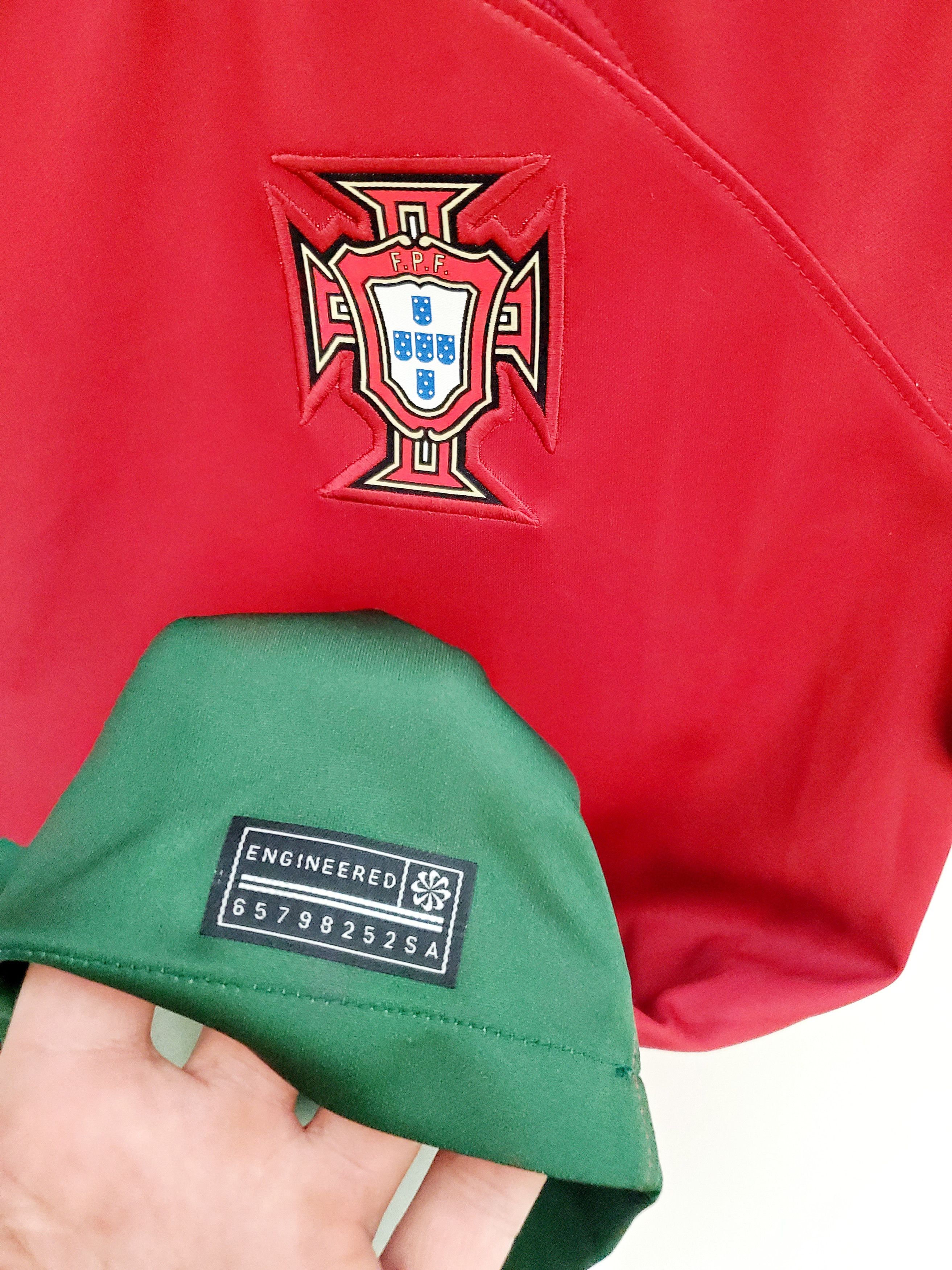 Nike 2022/23 Portugal Home Jersey #7 Ronaldo World Cup boys Xl Size US XS / EU 42 / 0 - 6 Thumbnail