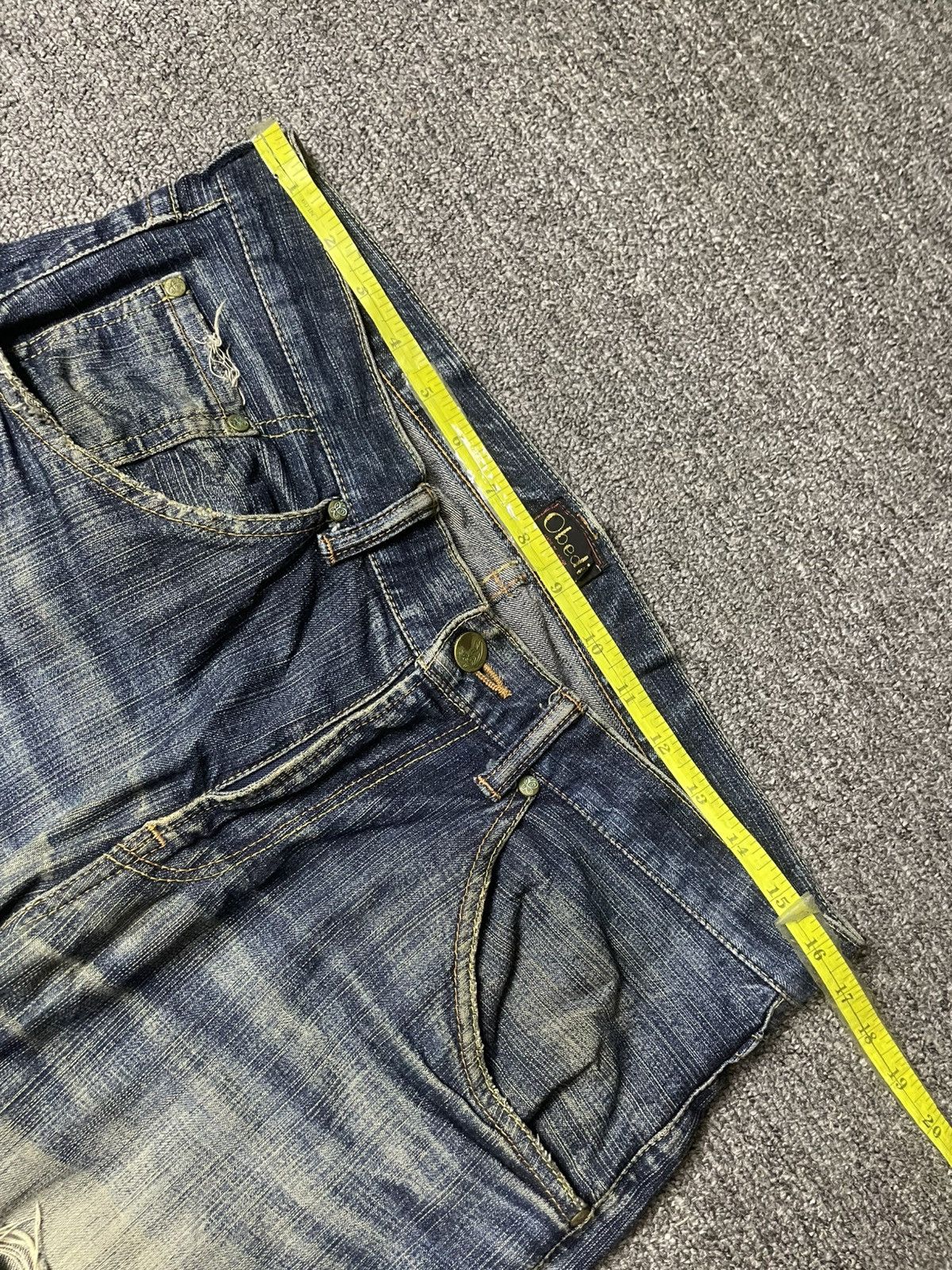 Japanese Brand × Vintage OBEDI Japanese Brand Straight Cut Jeans (112) Size US 32 / EU 48 - 5 Thumbnail