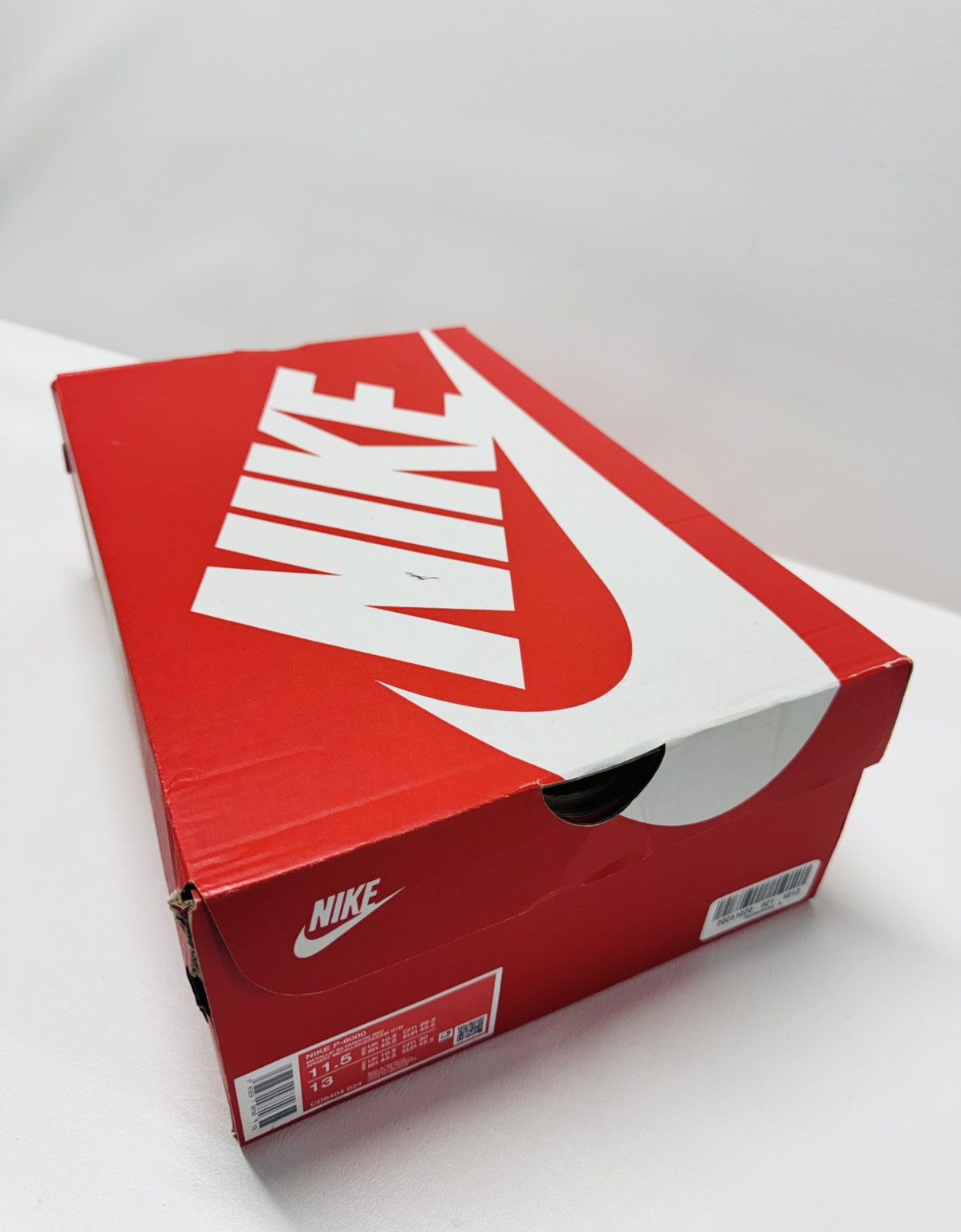 Nike Nike P 6000 Metallic Silver/Gym Red/Cool Grey Size US 11.5 / EU 44-45 - 8 Thumbnail