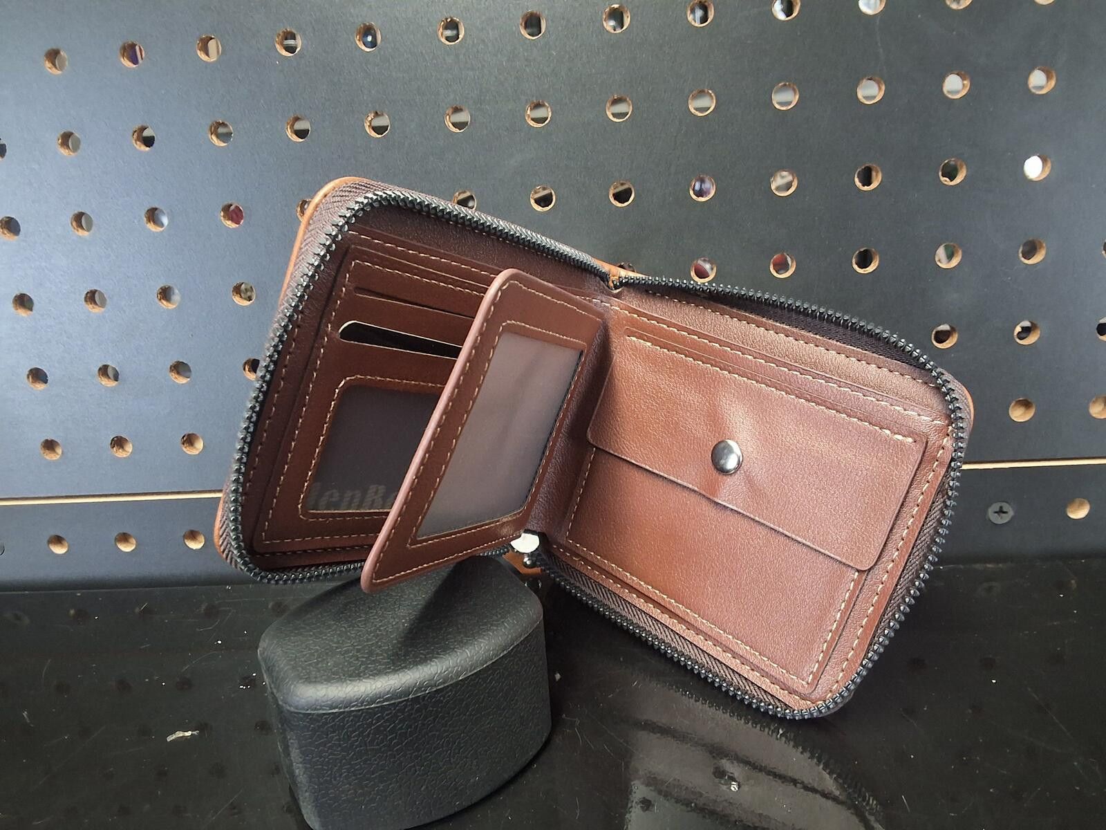 Other MonBense Genuine Leather Zip Around Wallet - Stylish & Sleek Size ONE SIZE - 4 Thumbnail