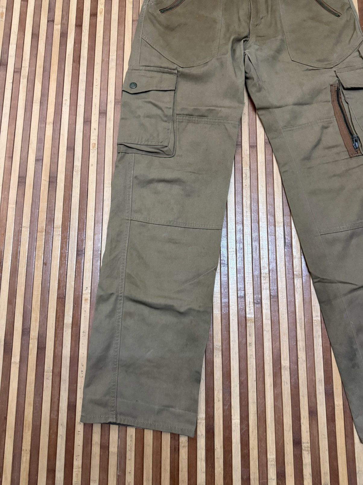 Japanese Brand Vintage Double Focus Cargo Pants Big Pockets Streetwear Size US 30 / EU 46 - 4 Thumbnail