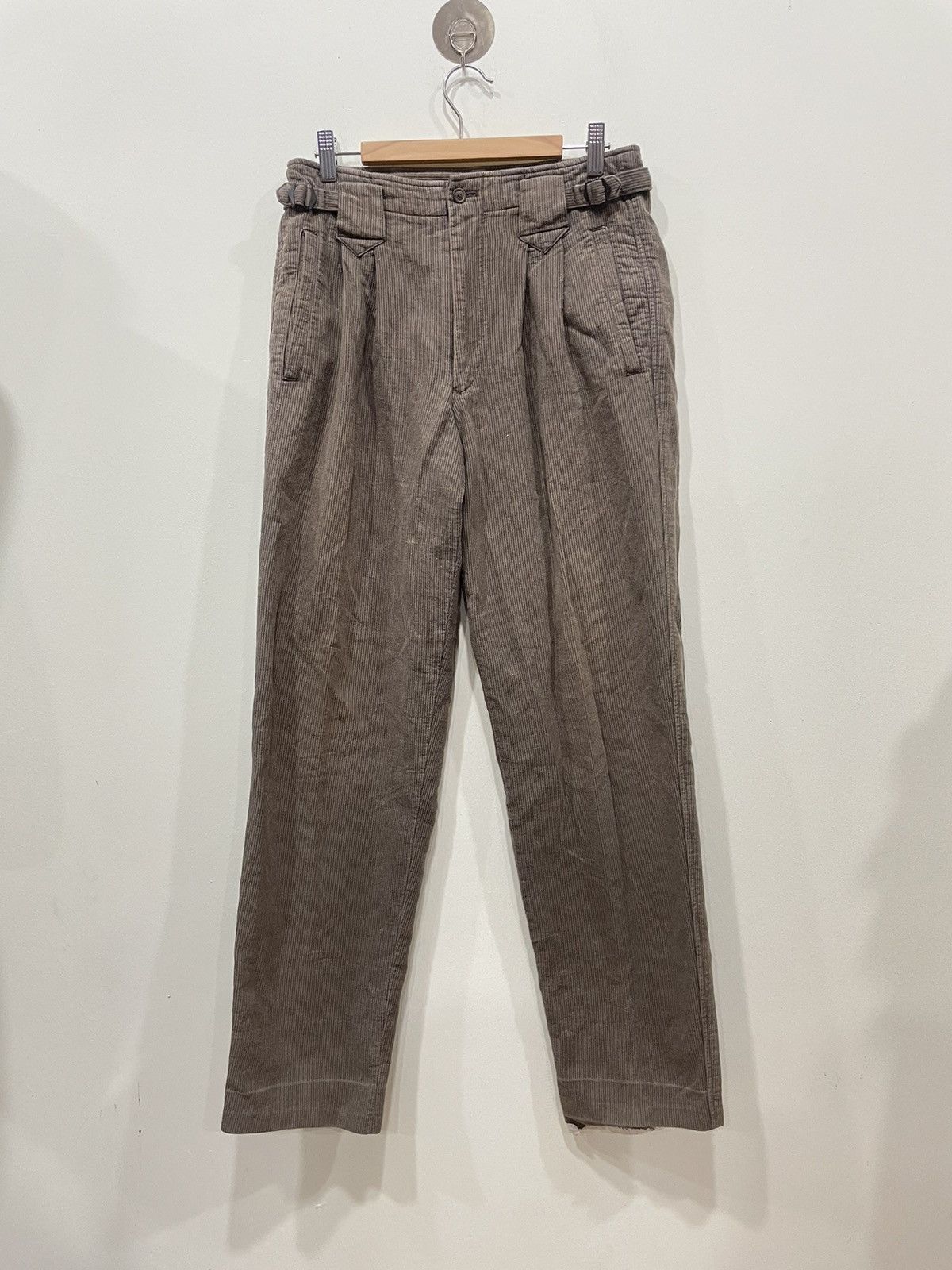 Issey Miyake Vintage 1980s Issey Miyake Men Brush Label Pants Size US 32 / EU 48 - 1 Thumbnail