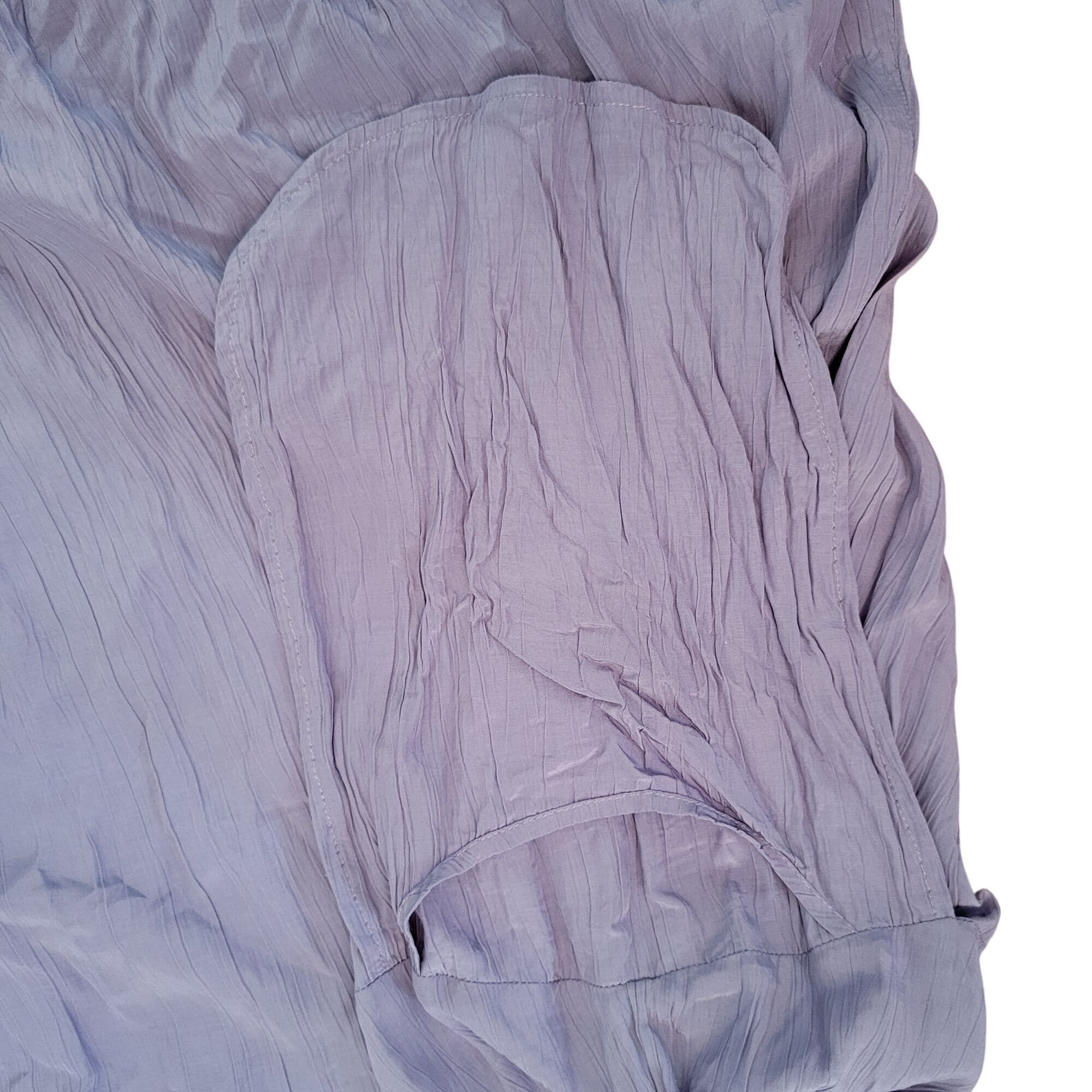 FLAX Flax L Long Sleeve Crinkle Rayon Maxi Dress Pockets Lagenloo Size L / US 10 / IT 46 - 7 Thumbnail