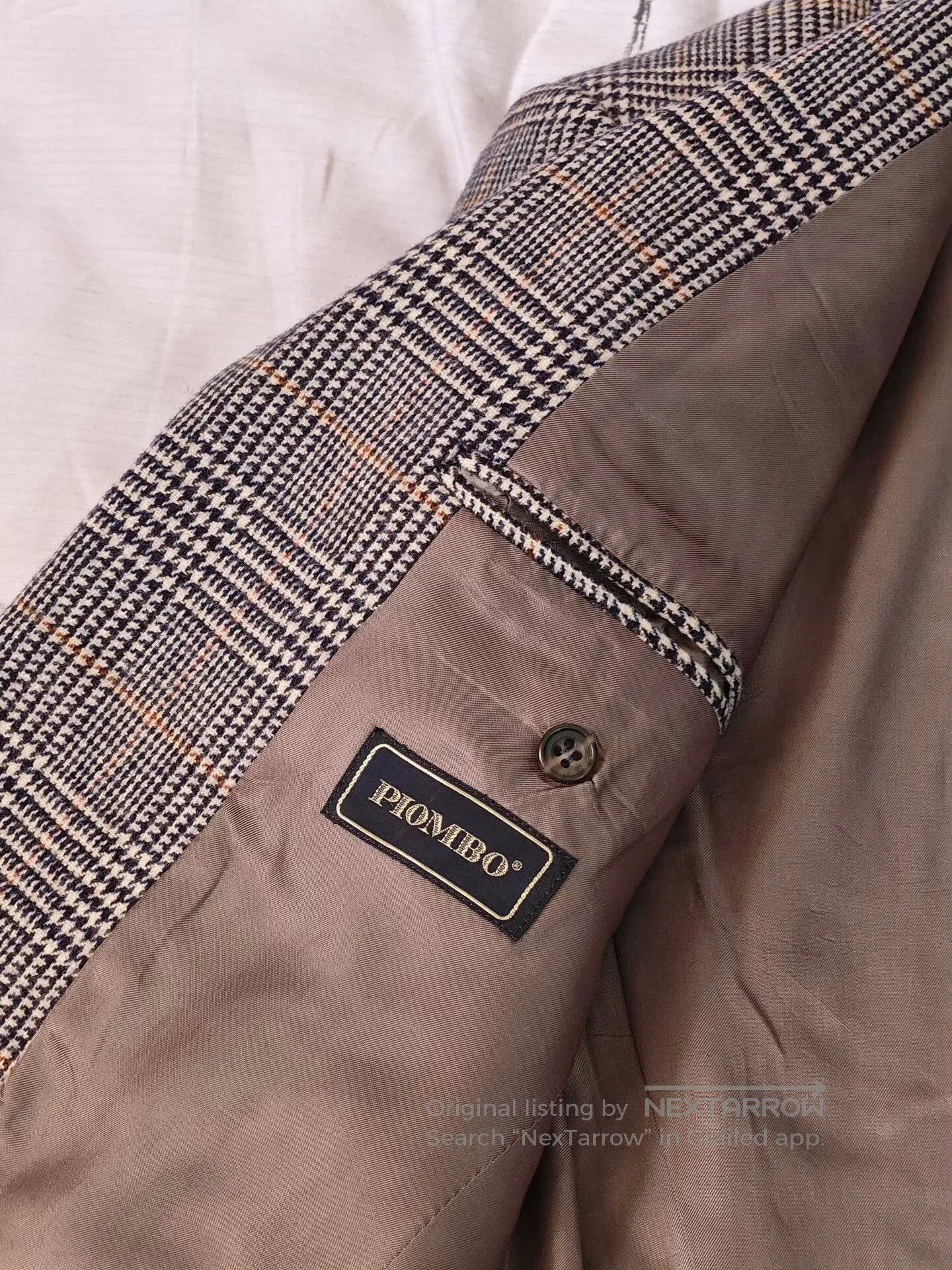 PIOMBO Italian Wool Half-Lined Blazer Zegna. Size US S / EU 44-46 / 1 - 7 Thumbnail