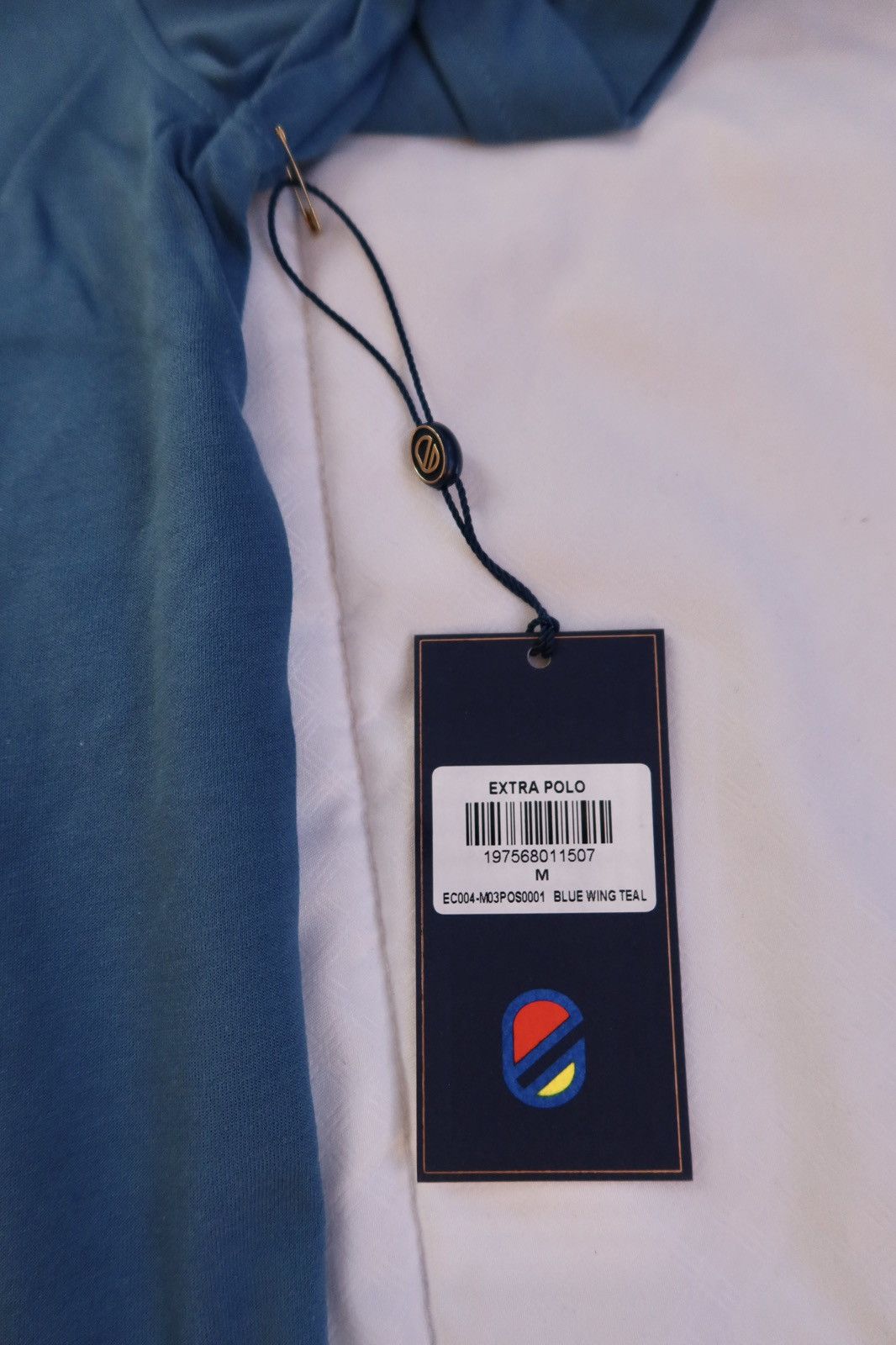 Other Extracurricular Extra Polo Blue Wing Teal Size US M / EU 48-50 / 2 - 9 Thumbnail