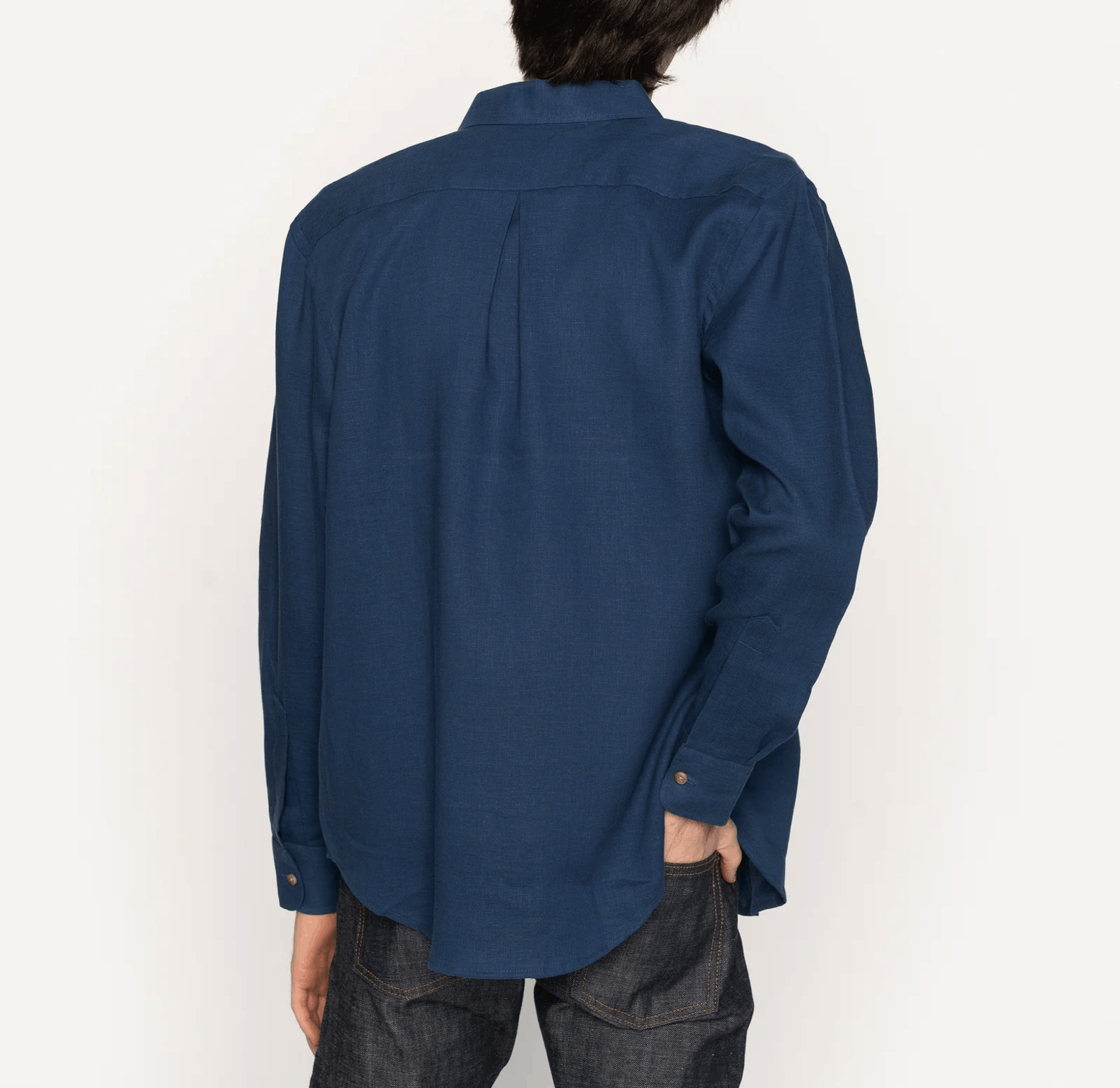 Naked & Famous Easy Shirt - French Linen Fine Canvas Size US L / EU 52-54 / 3 - 4 Thumbnail