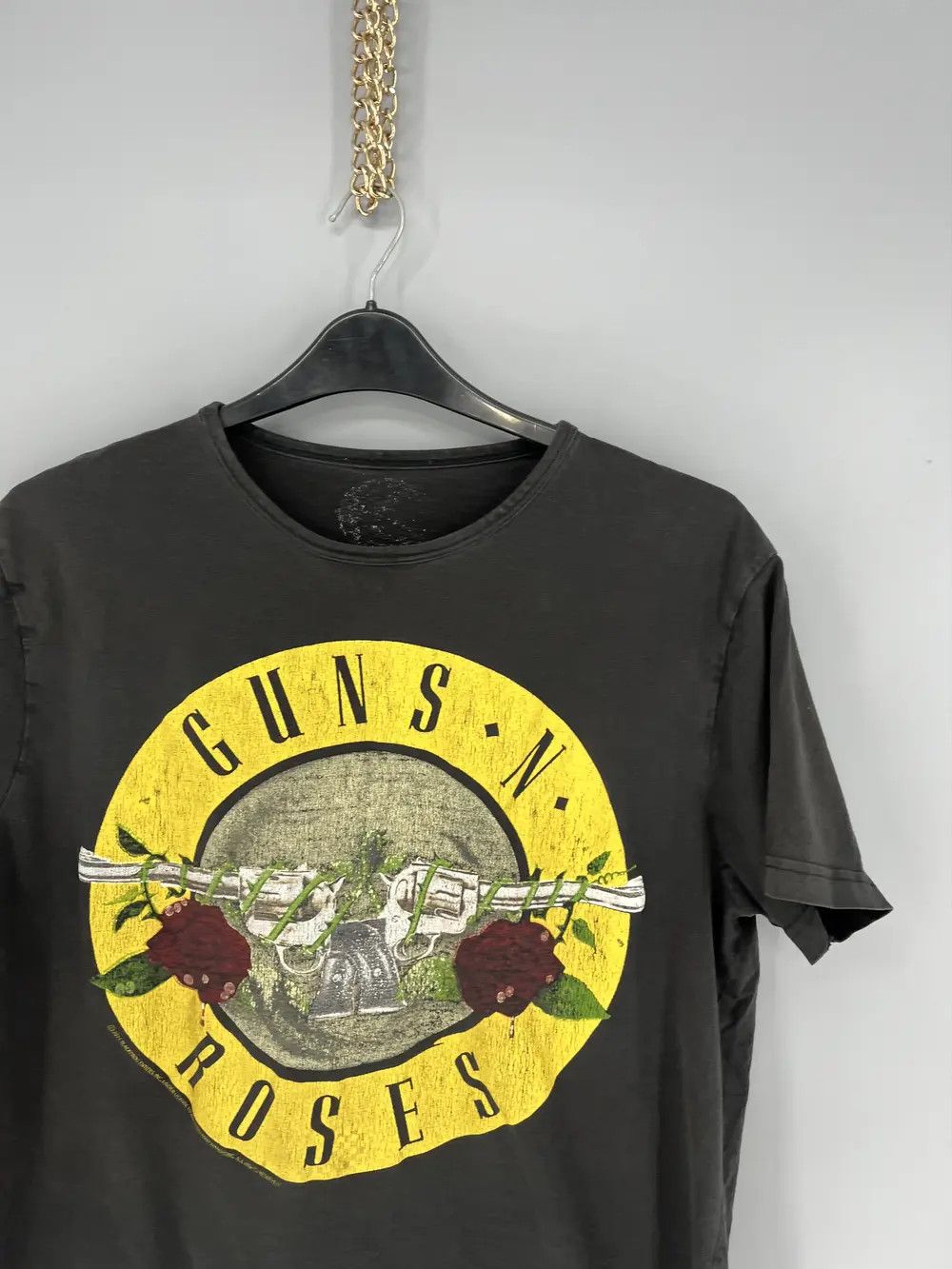 Band Tees Vintage Guns N’ Roses 🌹 Big Logo Double Sided T-Shirt Size US XL / EU 56 / 4 - 6 Thumbnail