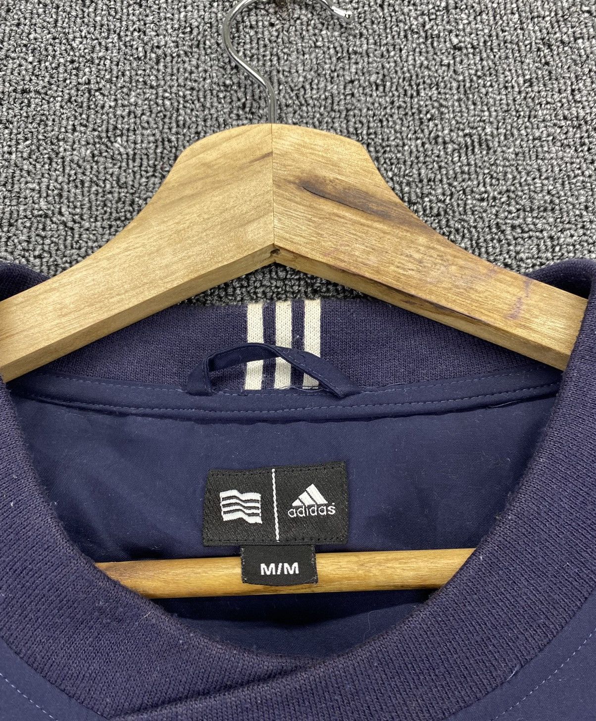 Adidas × Vintage Vintage Adidas Clima Shell Wind Sweaters Size US M / EU 48-50 / 2 - 5 Thumbnail