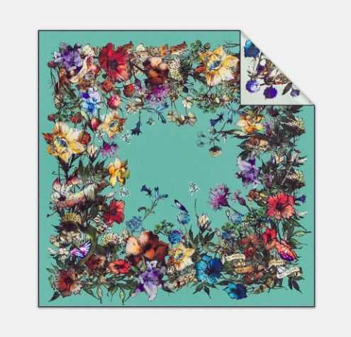 Dior o1w1db11024 Size: OS / D-Millefiori Square Scarf Size ONE SIZE - 2 Thumbnail